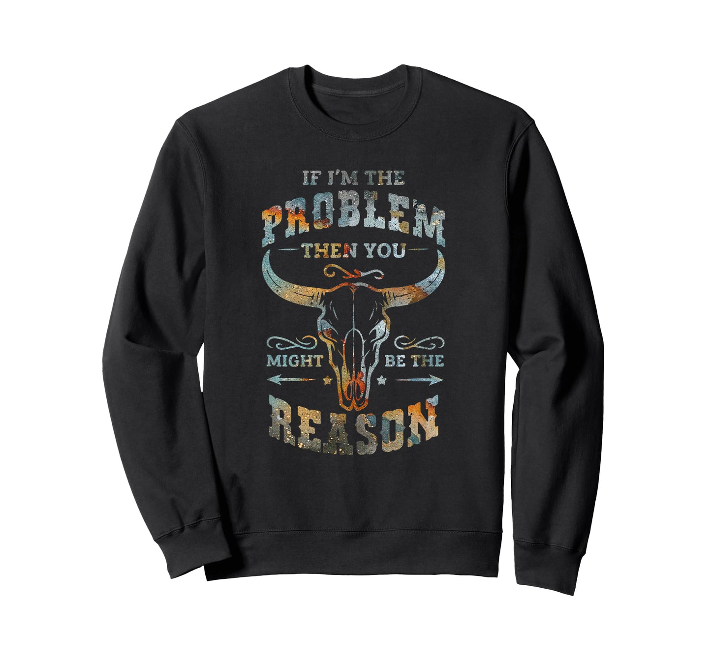 If Problem Is Vintage You Might Be The Reason Funny Graphic T-Shirt