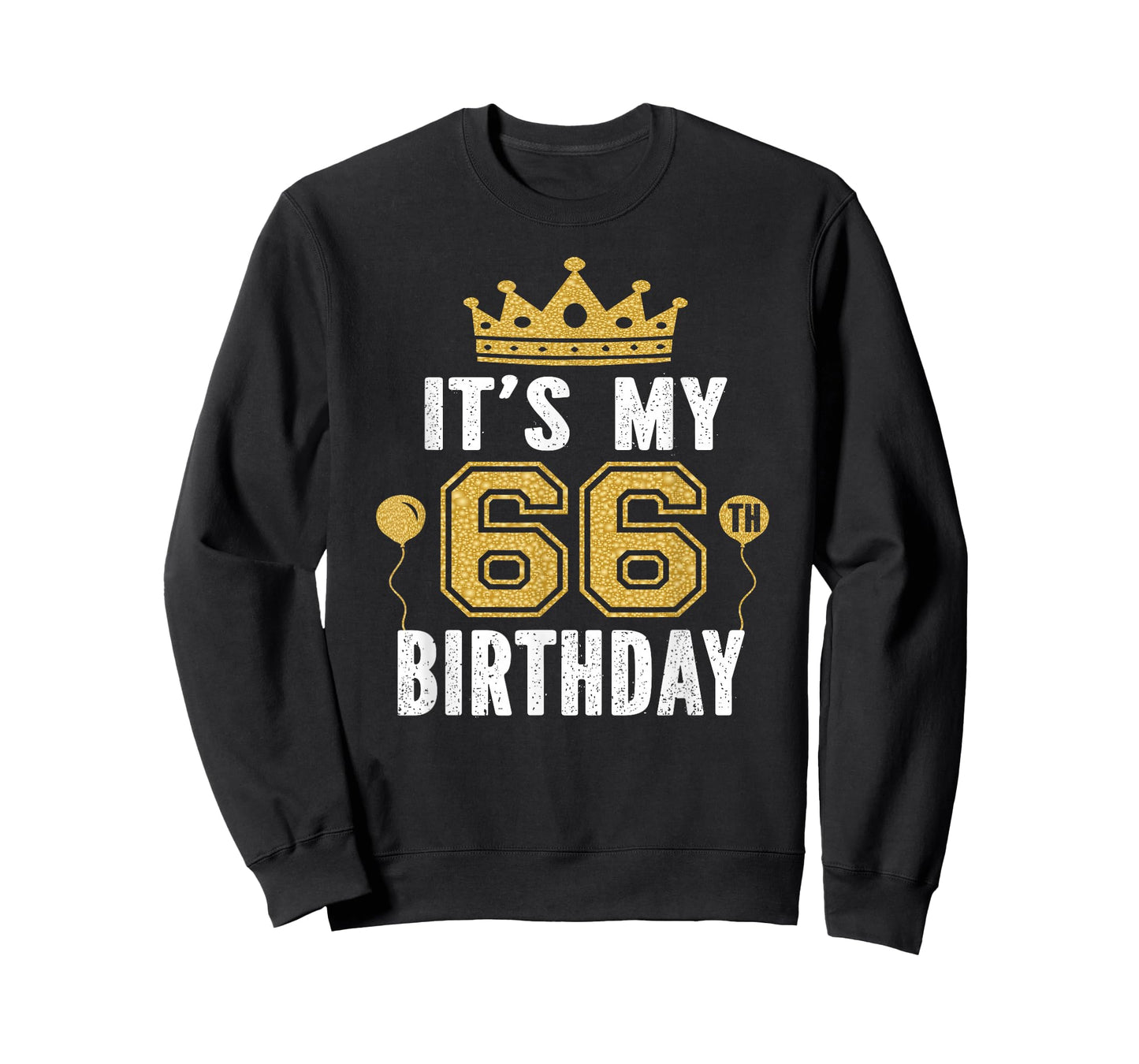 It's My 66th Birthday Gift For 66 Years Old Man And Woman T-Shirt