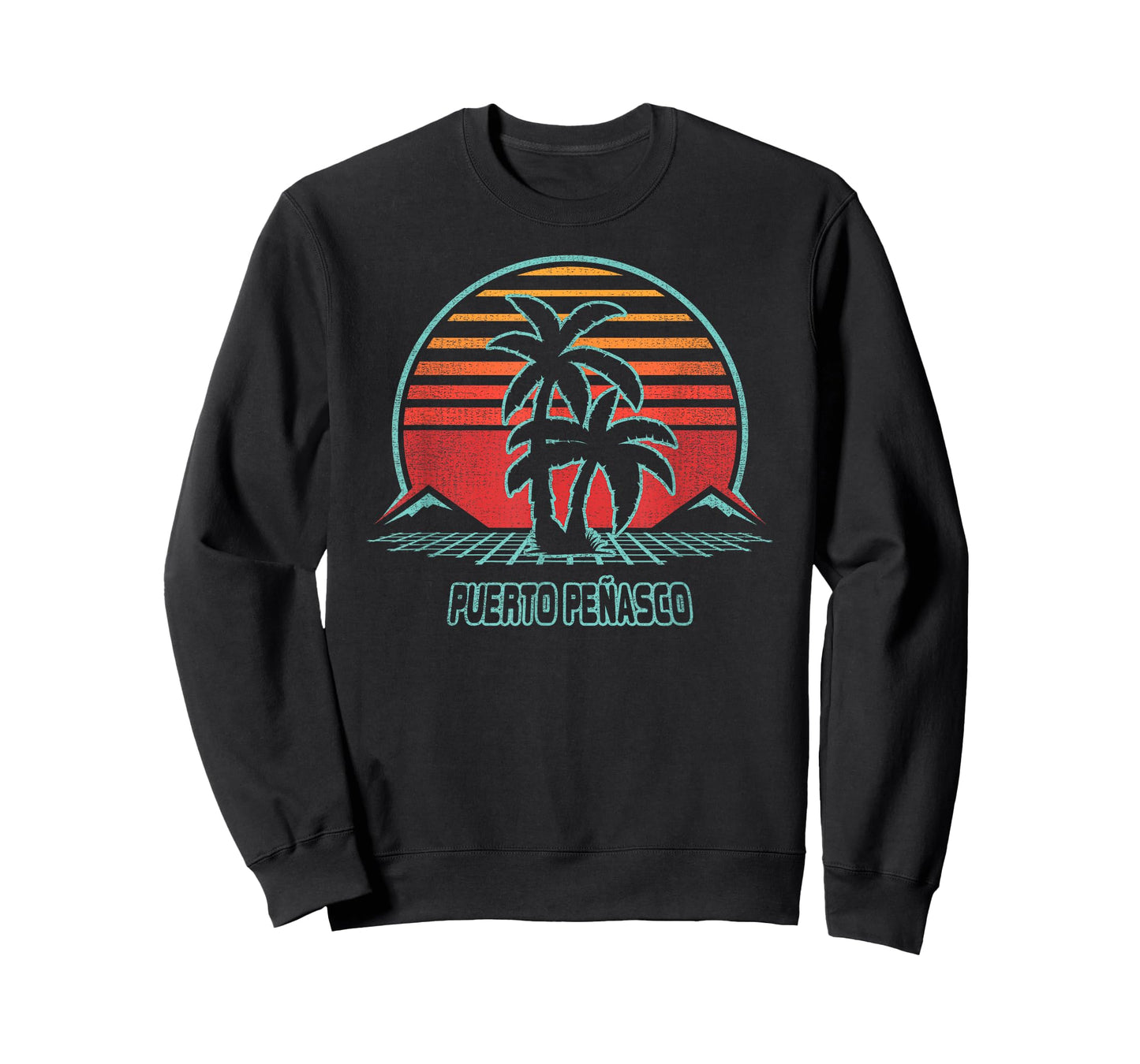 Puerto Penasco Retro Vintage 80s Style T-Shirt