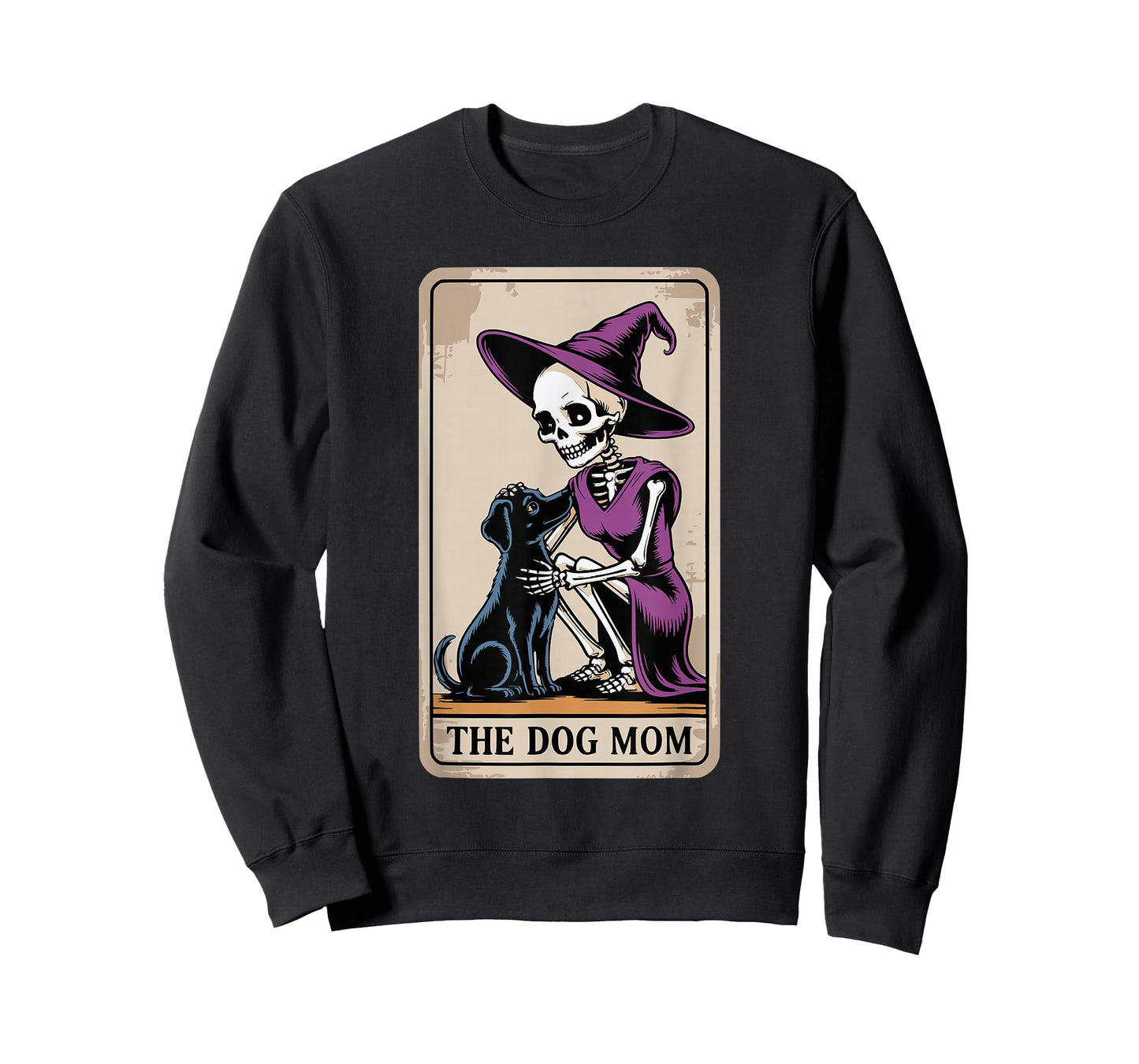 Halloween The Dog Mom Mamma Dogs Lady Girls Women T-Shirt