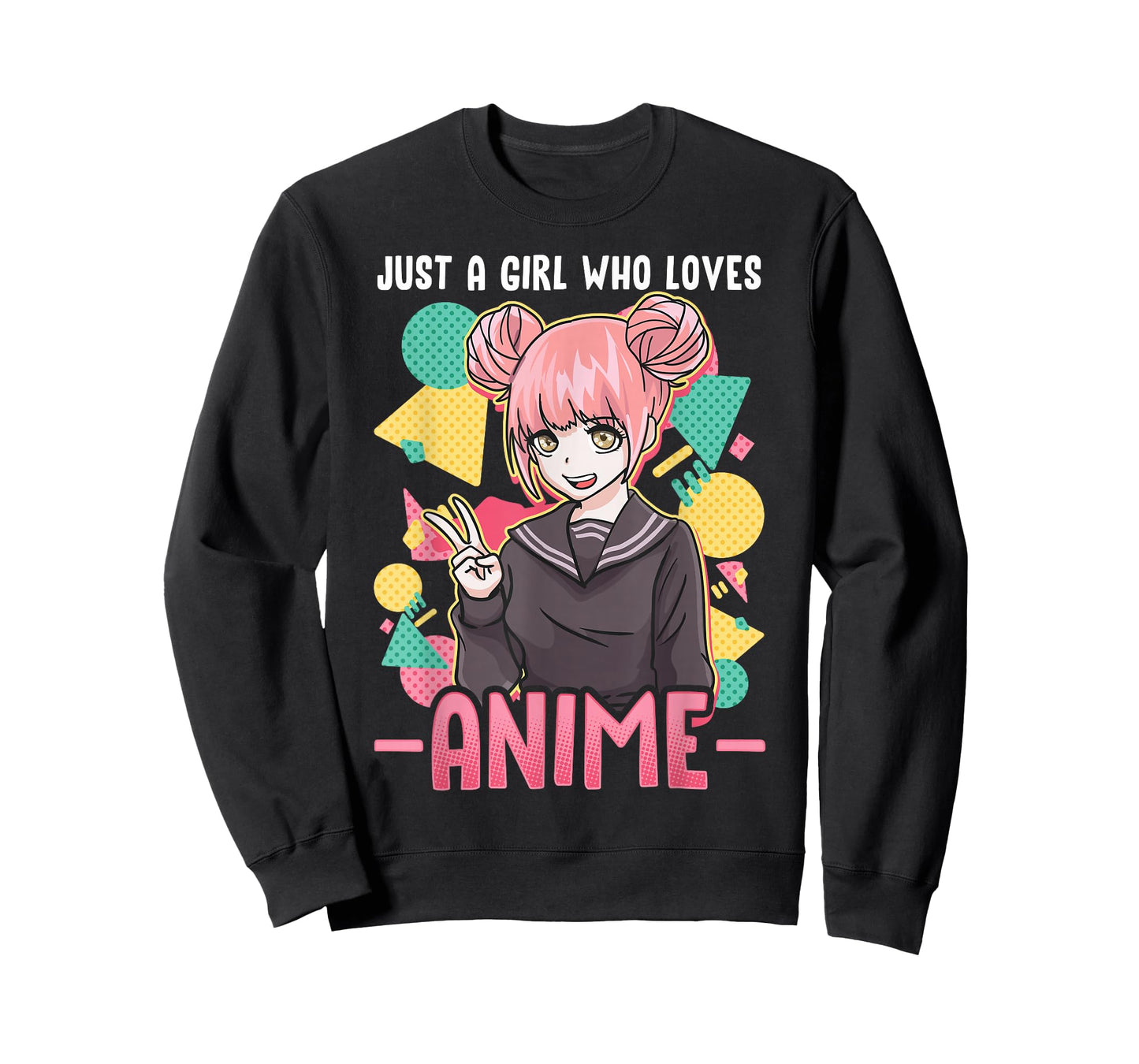 Anime Shirts for Girls Women Just A Girl Who Loves Anime T-Shirt