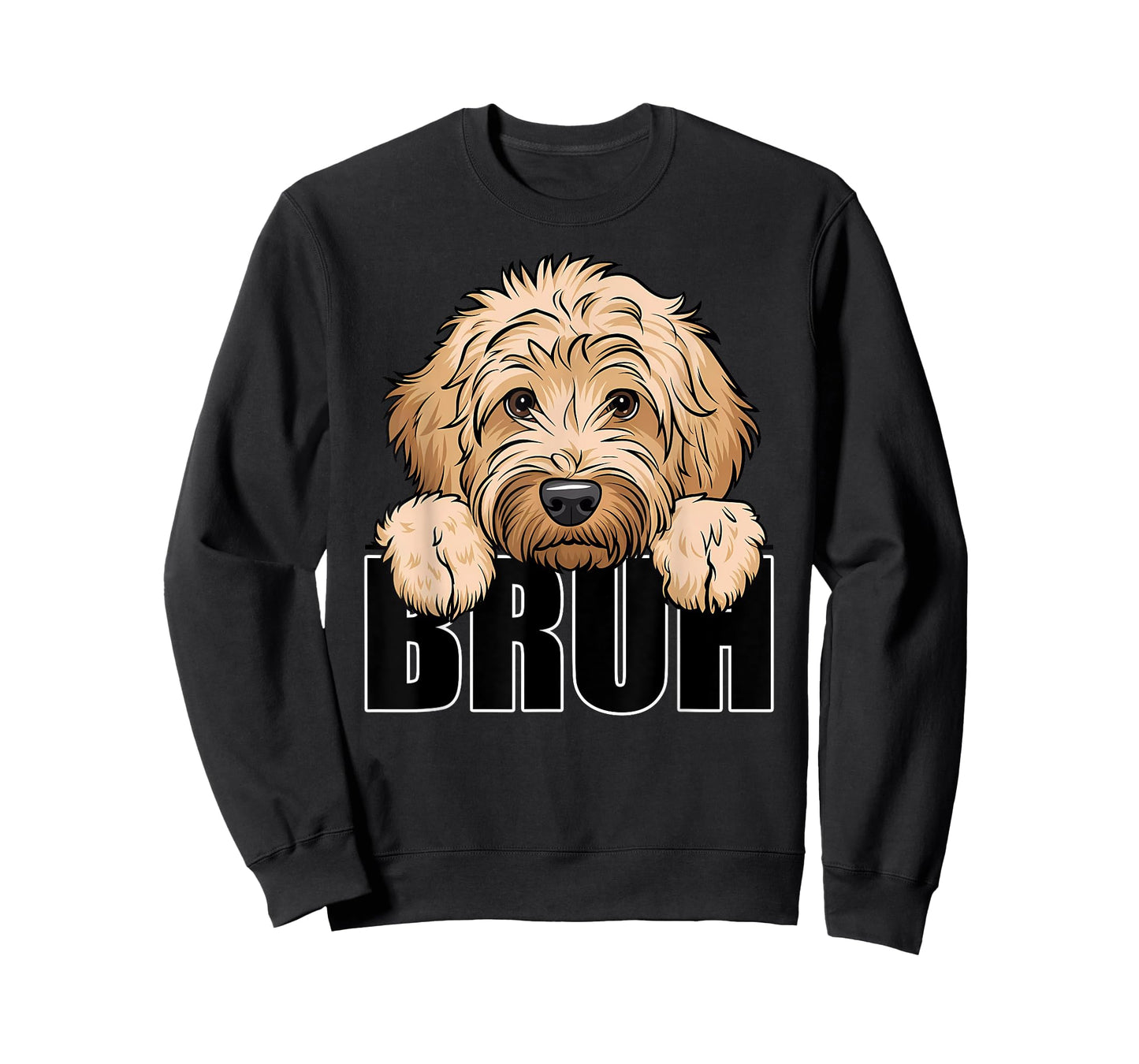 Goldendoodle Bruh Cute Funny Doodle Dog Lover Men Boys Kids T-Shirt