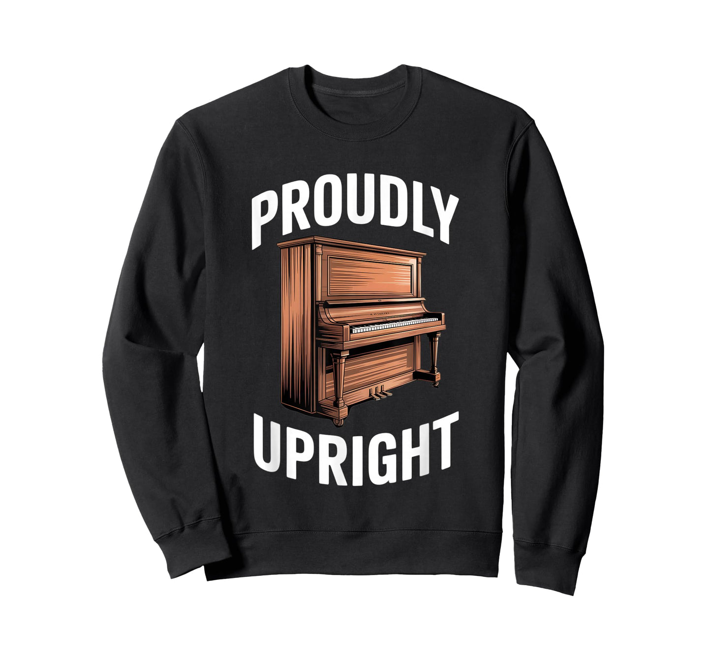 Proudly Upright Piano Elegance Enthusiasts T-Shirt