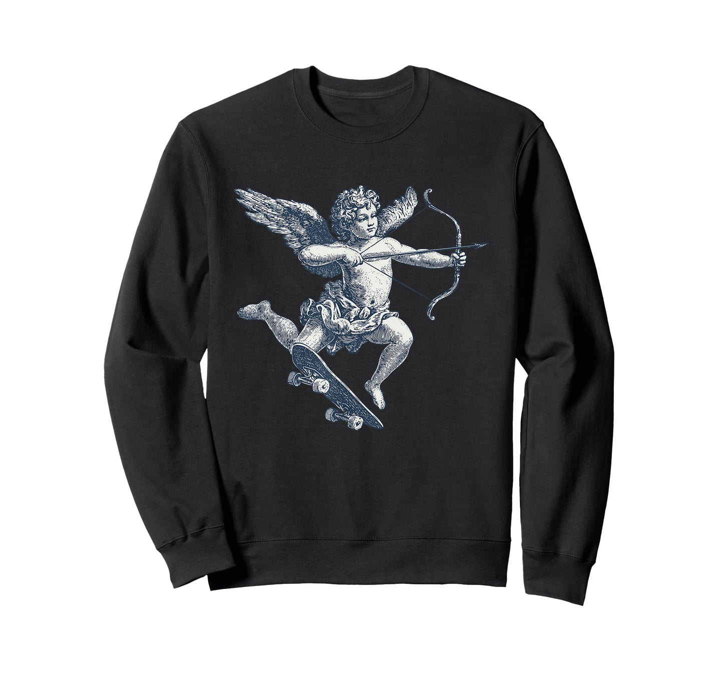 Skating Amore Angel for Love and Cupid Lovers T-Shirt