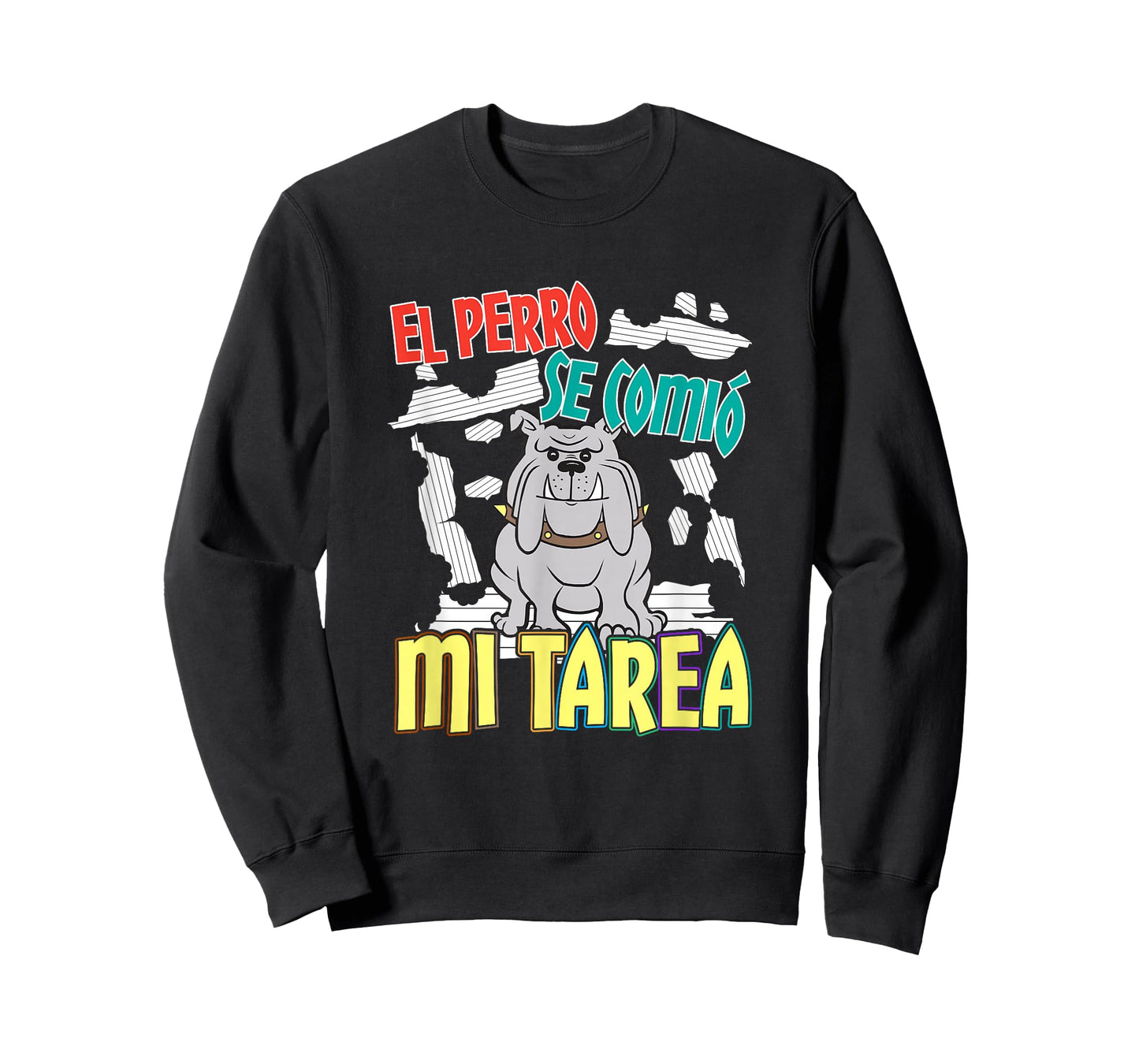 Spanish Dog Ate My Homework - Perro Tarea T-Shirt