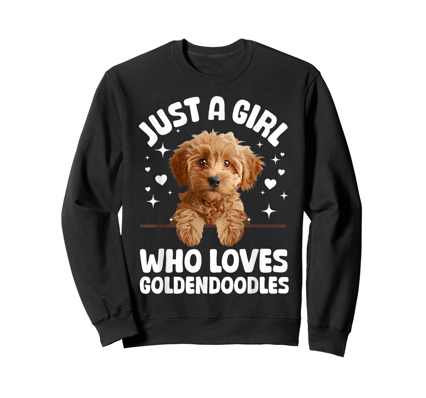 Cute Goldendoodle Design for Women Girls Golden Doodle Lover T-Shirt