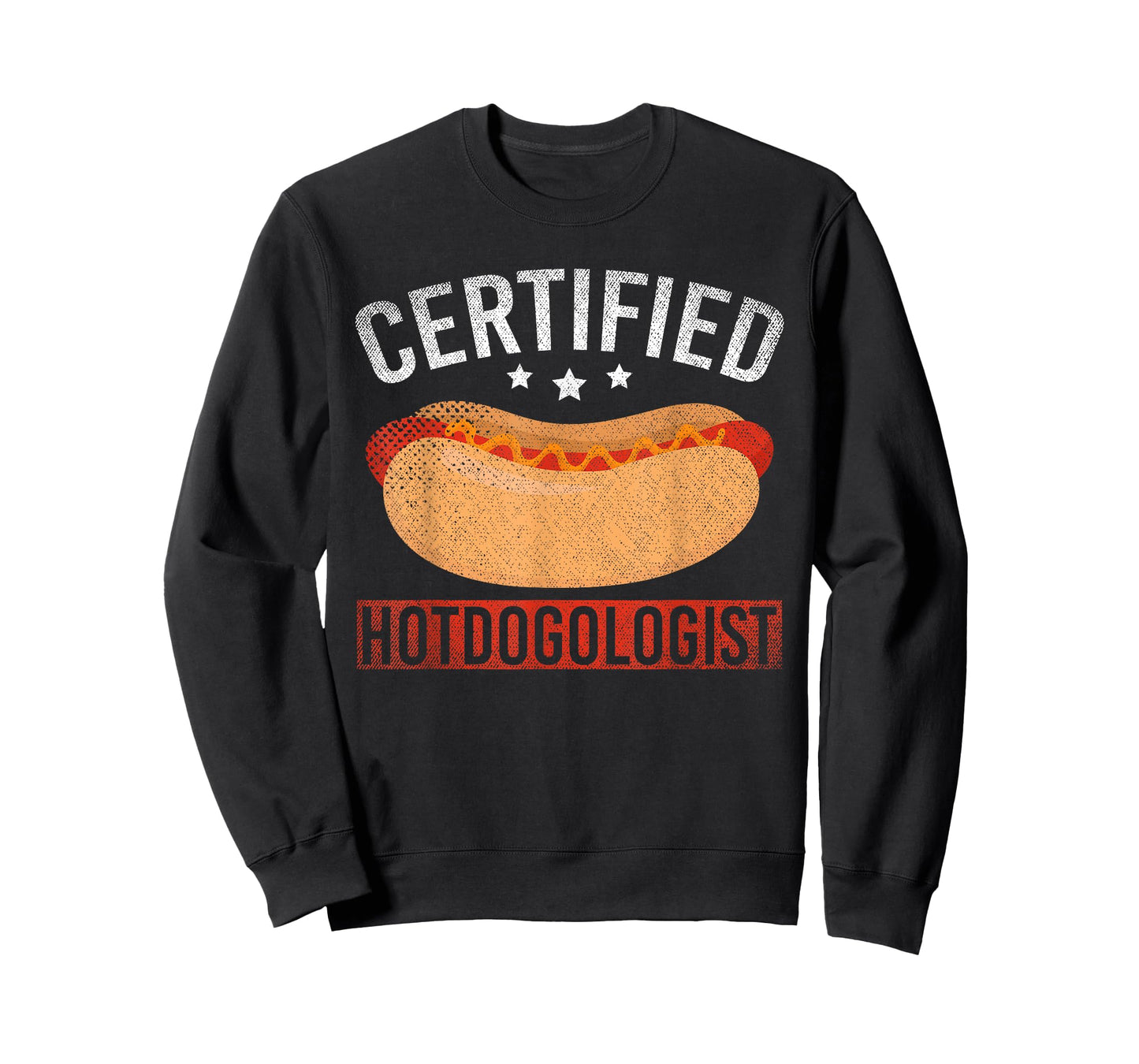 Funny Foodie Certified Hotdogologist Hotdog Lover Hot Dog T-Shirt
