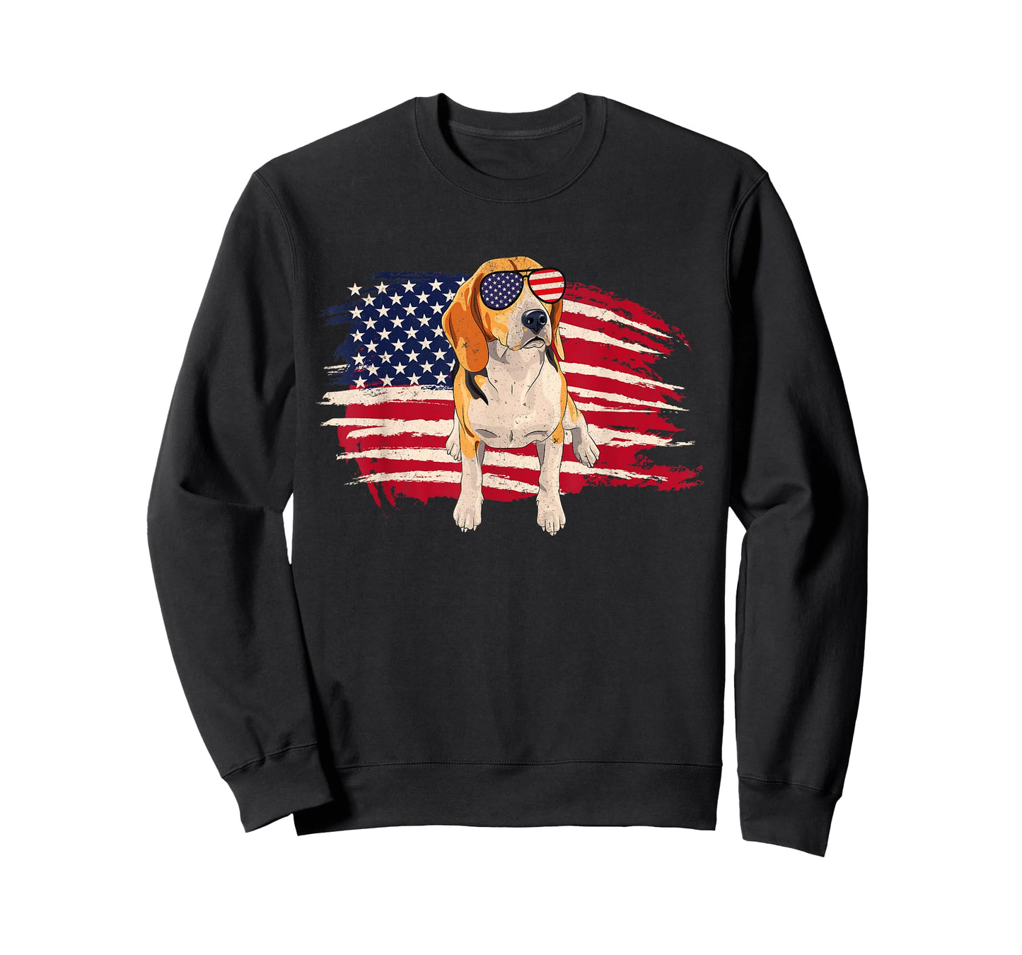 American Flag Beagle - Puppy Dog Lover Animal Breeder T-Shirt