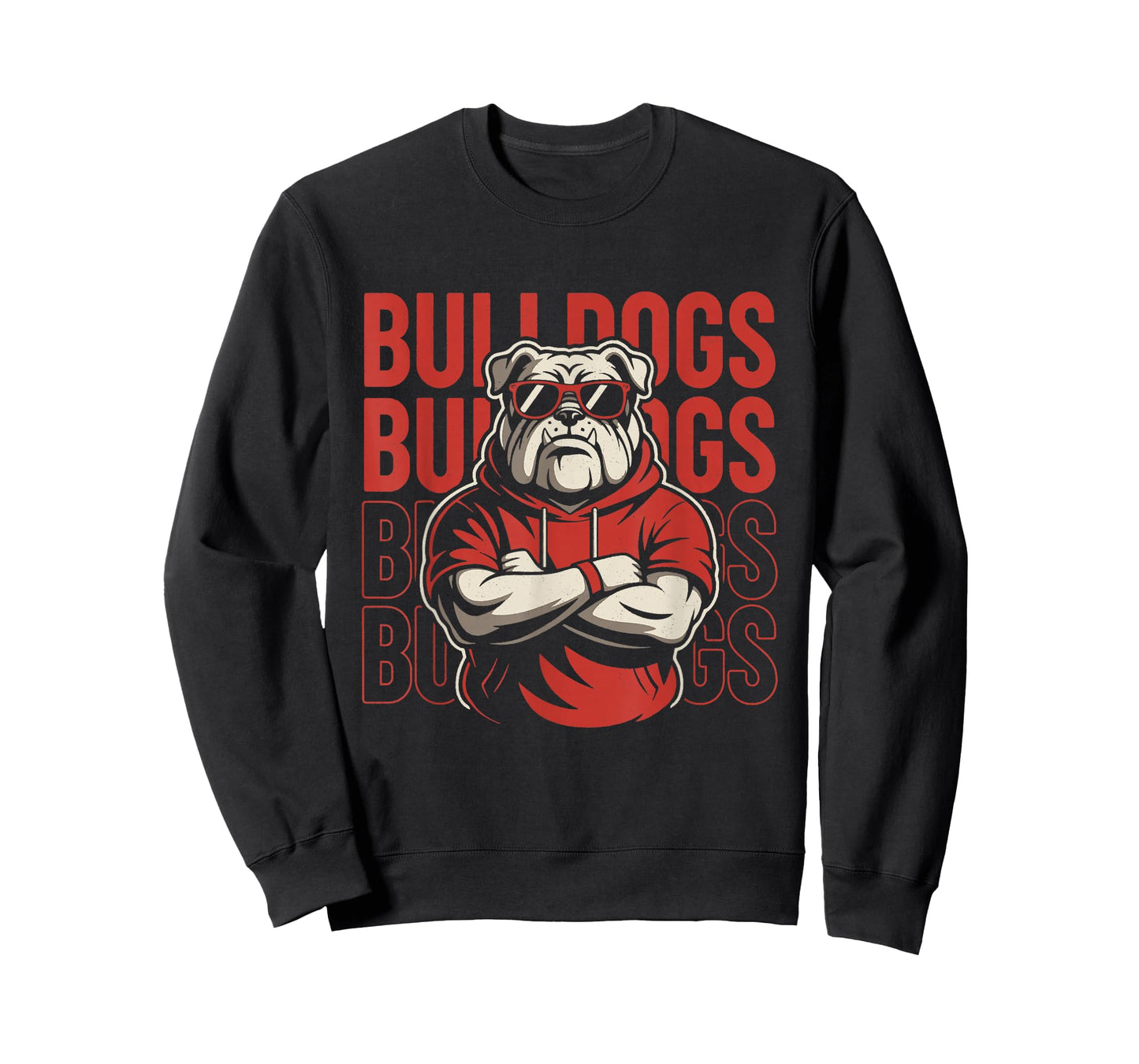 Retro Bulldogs Gift for Men Women Boys Girls Kids T-Shirt