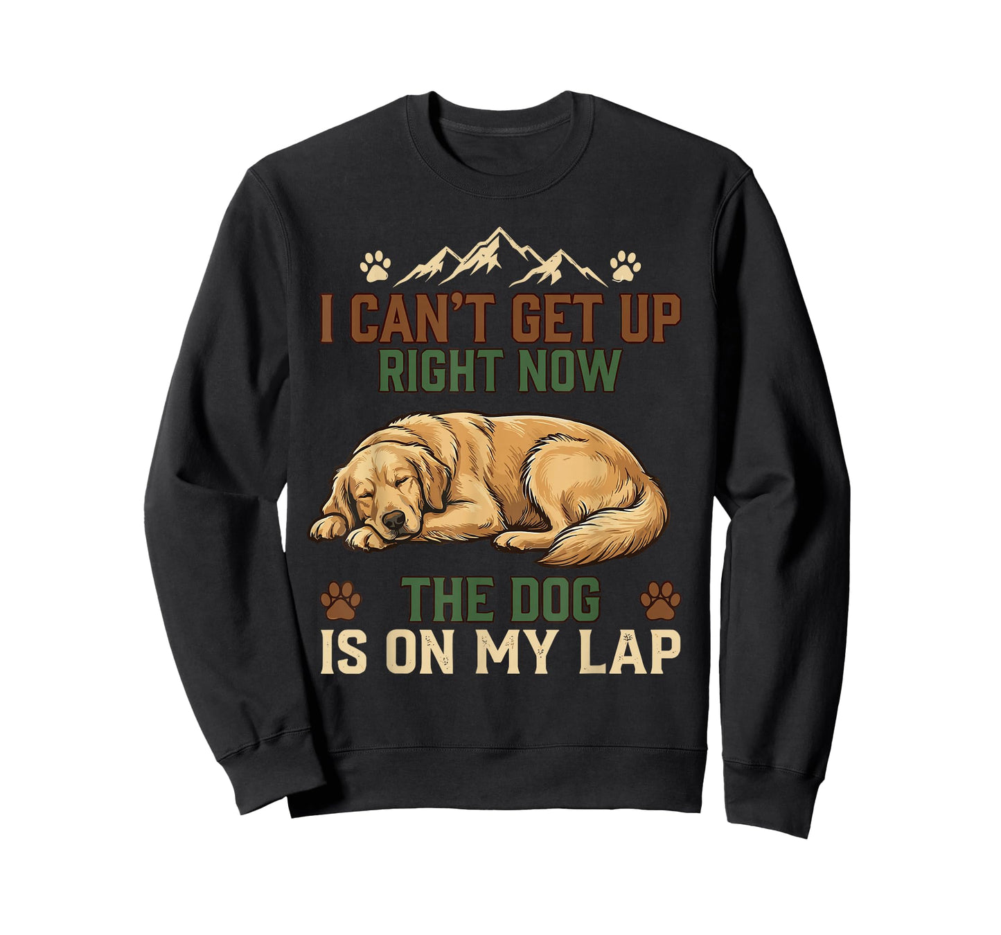 I Can’t Get Up Right Now The Dog is On My Lap Dog Lovers T-Shirt