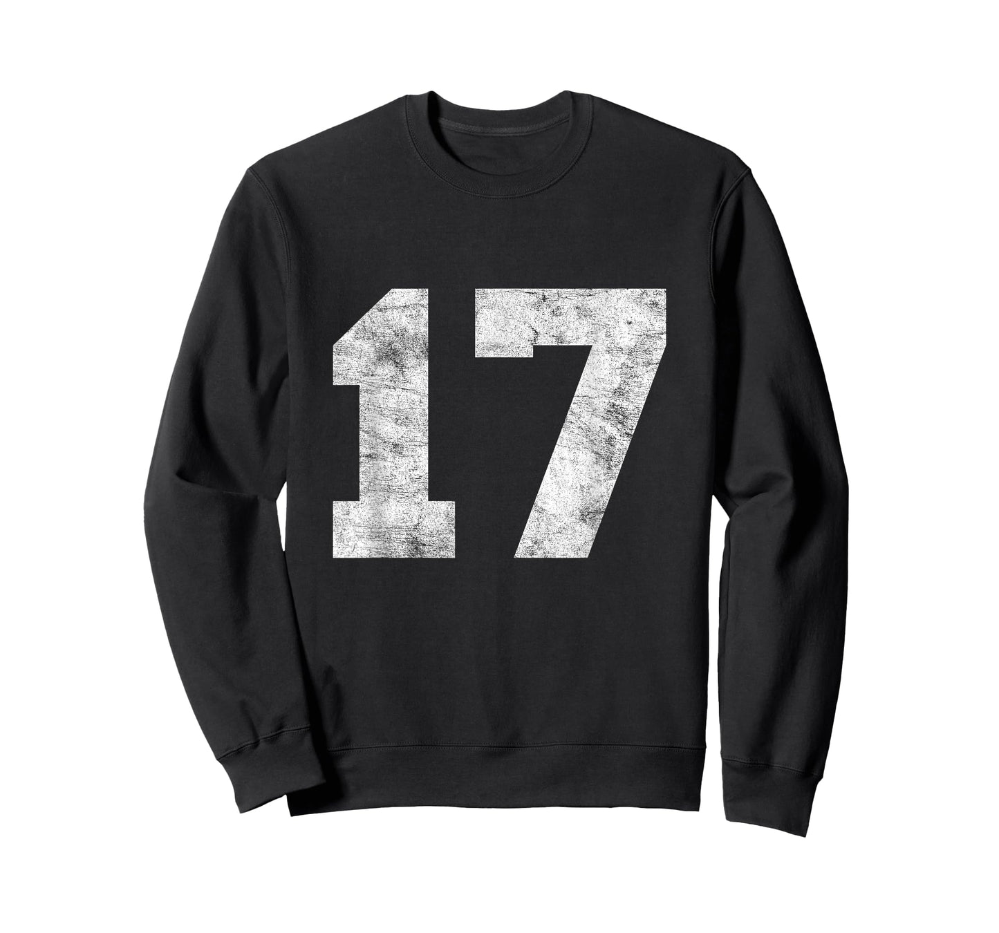 Vintage Lucky Number 17 Birthday Sports Player Team Athlete T-Shirt