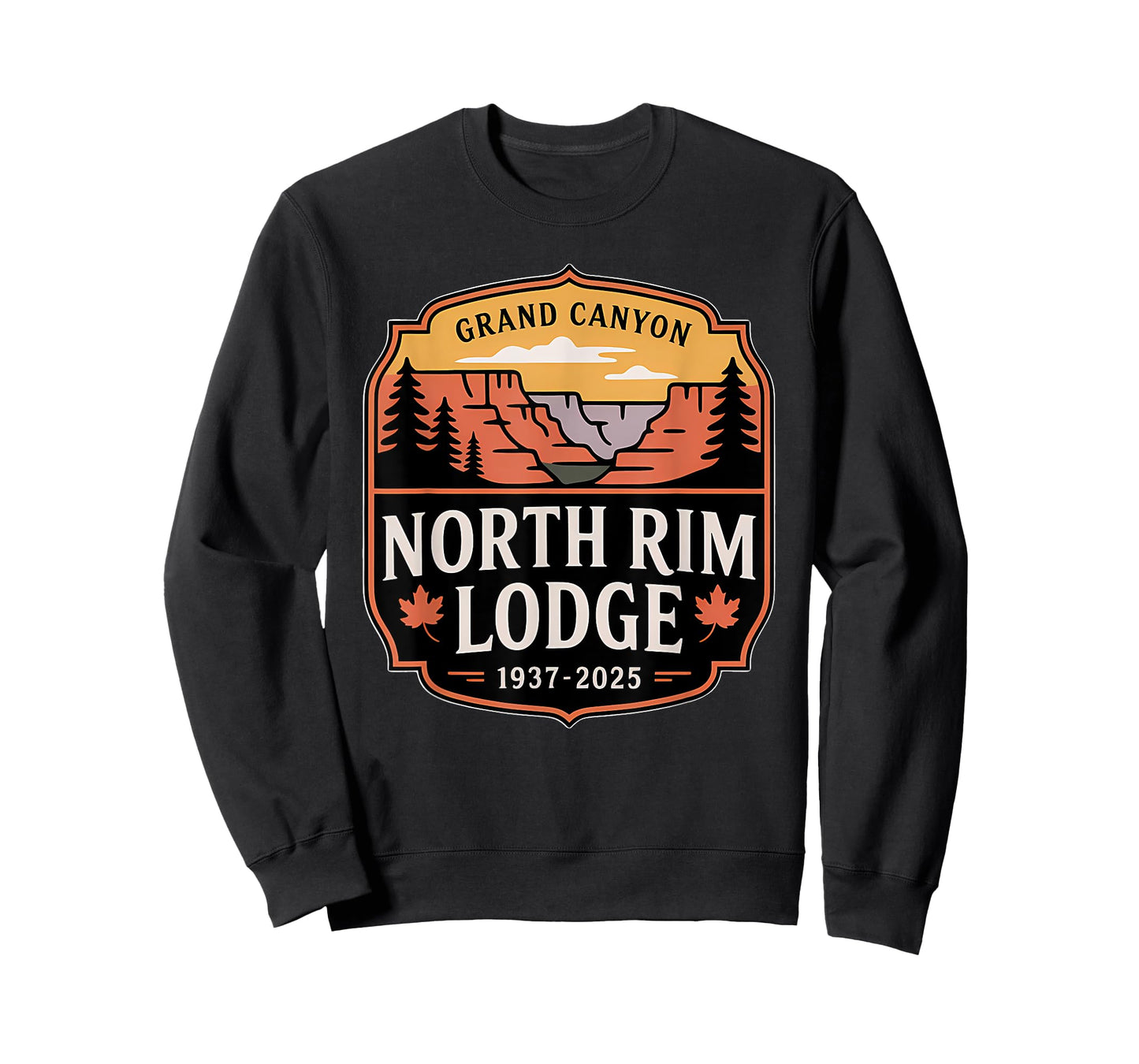 Grand Canyon North Rim Lodge 1937–2025 Tribute T-Shirt