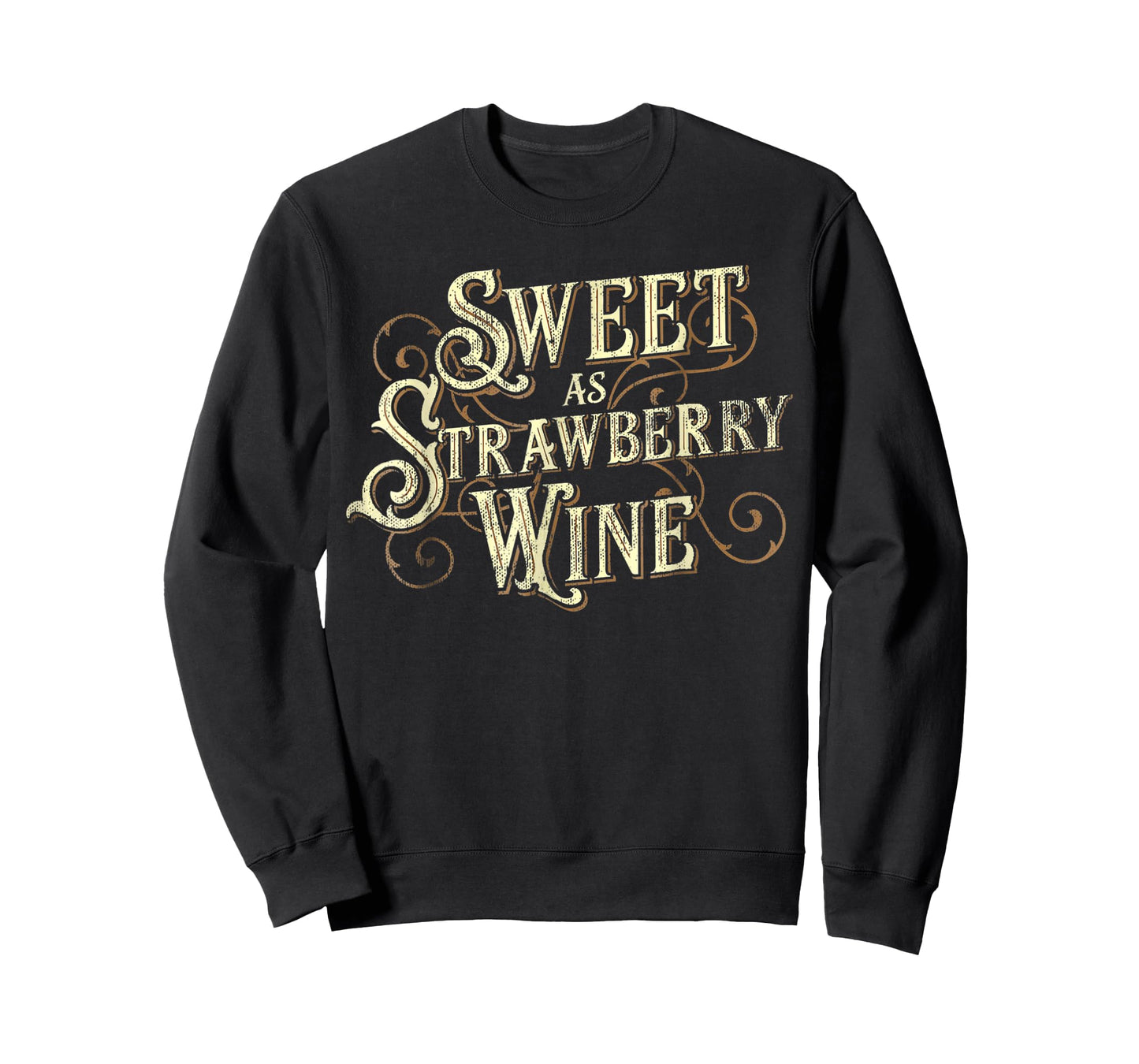 Sweet as Strawberry Wine ladies designer Country T-Shirt