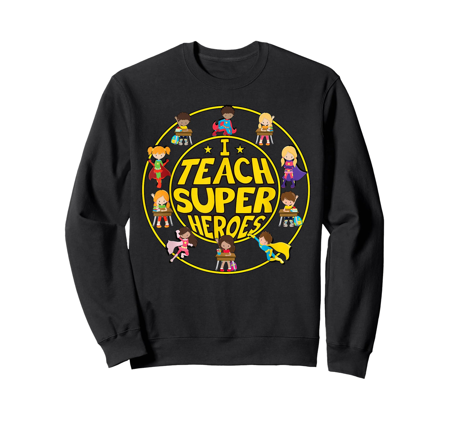 Superhero Teacher - I Teach Super Heroes T-Shirt