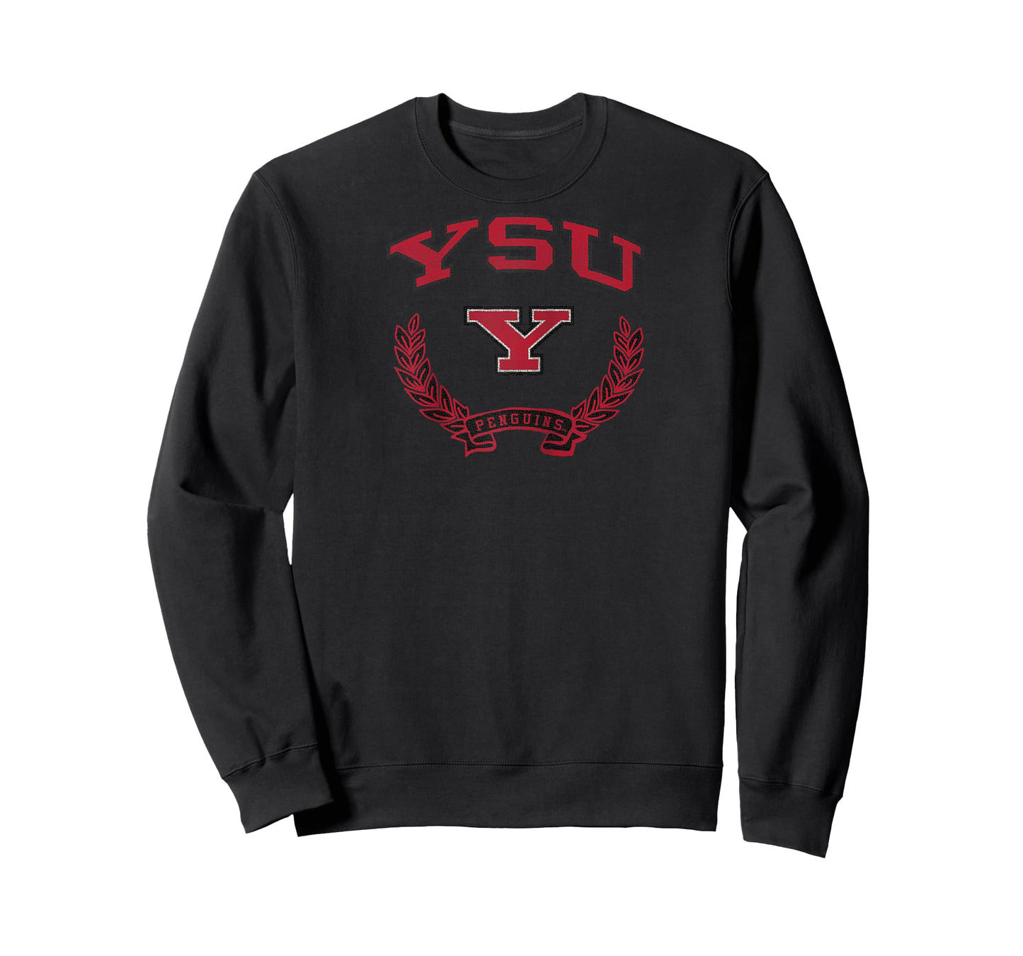 Youngstown State Penguins Victory Vintage Raglan Baseball Tee