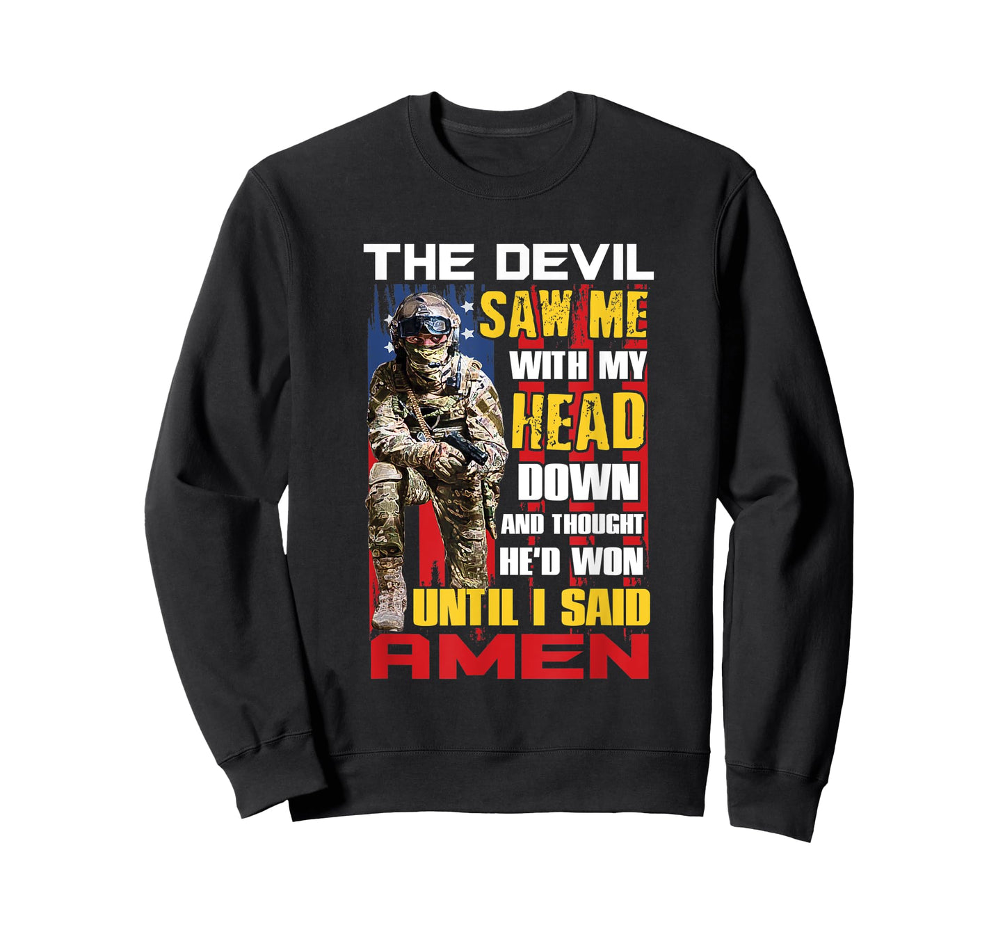 Veteran Shirt Until I Said Amen Tees Men Women Soldiers Gift T-Shirt