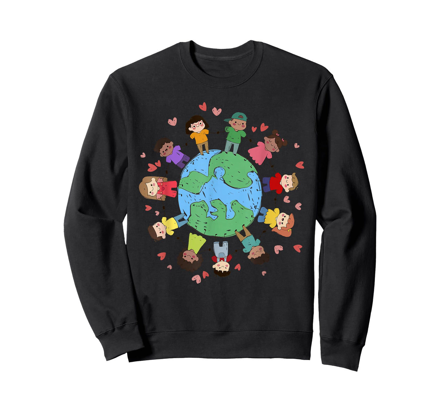 Flags Of The World Cultural Diversity Kids Around The Globe T-Shirt