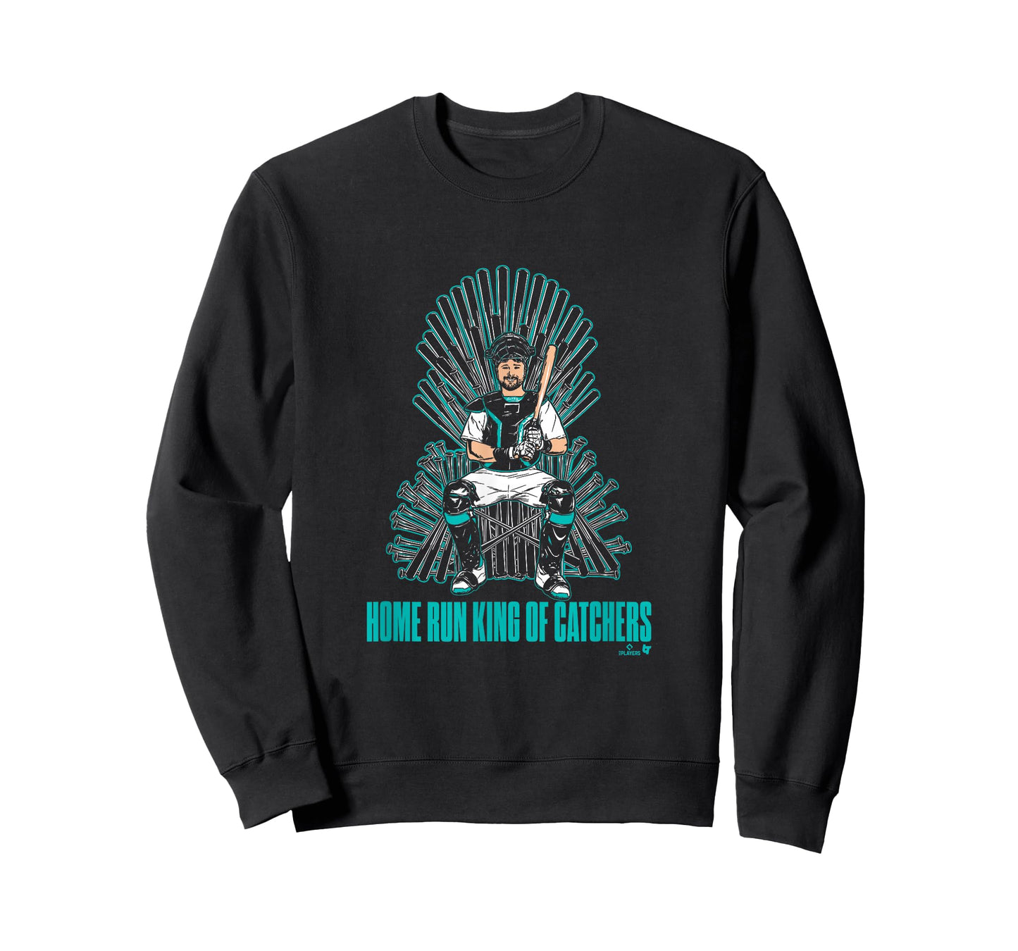 Cal Raleigh - Home Run King of Catchers - Seattle Baseball T-Shirt