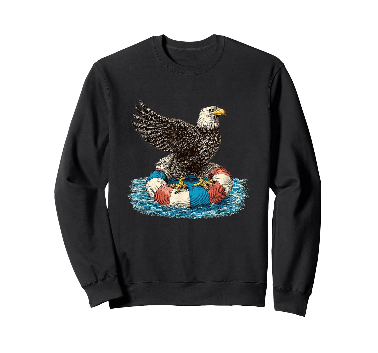Holiday Pool Party with This Eagle Look for Ring Fans T-Shirt