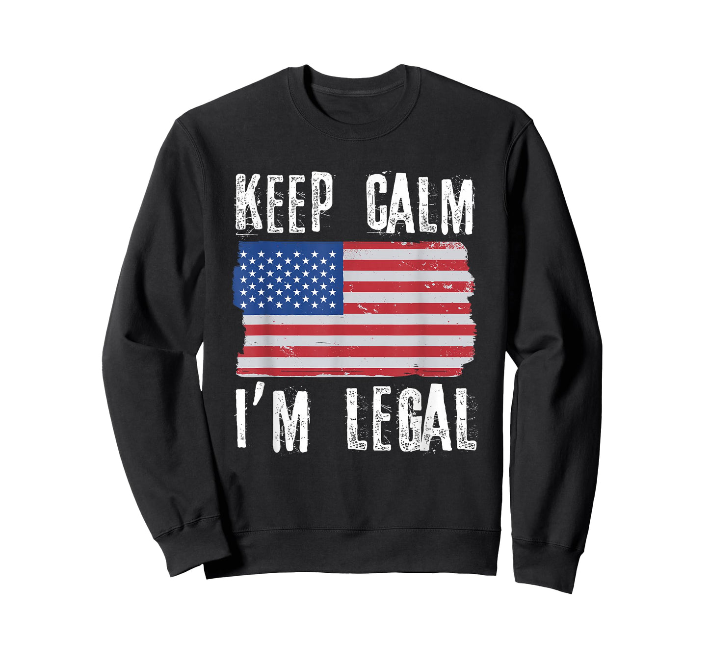 Keep Calm I'm Legal Citizenship USA Citizen T-Shirt
