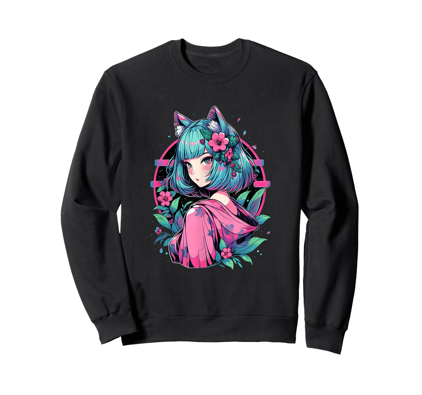 Anime Girl Anime Otaku Japanese Aesthetic T-Shirt