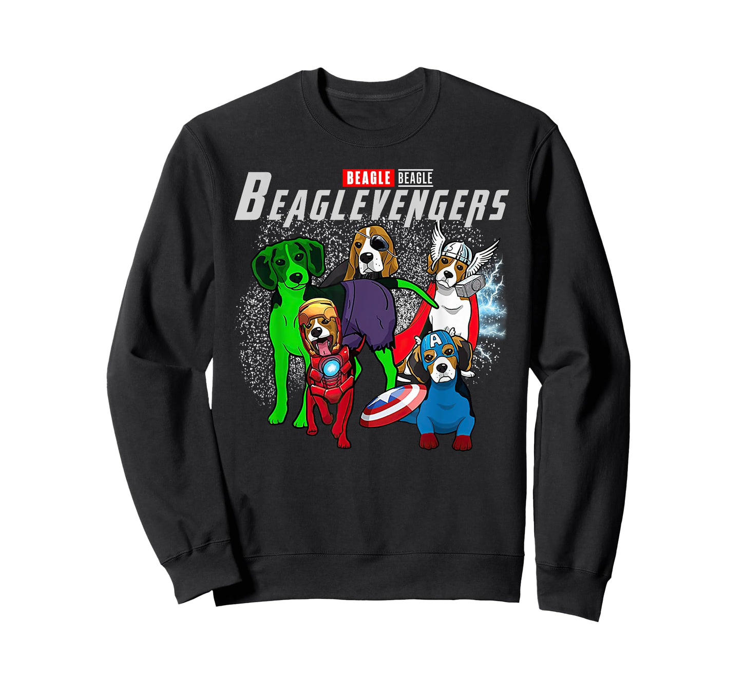 Super Dogs Beagle Assemble Beaglevengers - Dogs Lover T-Shirt