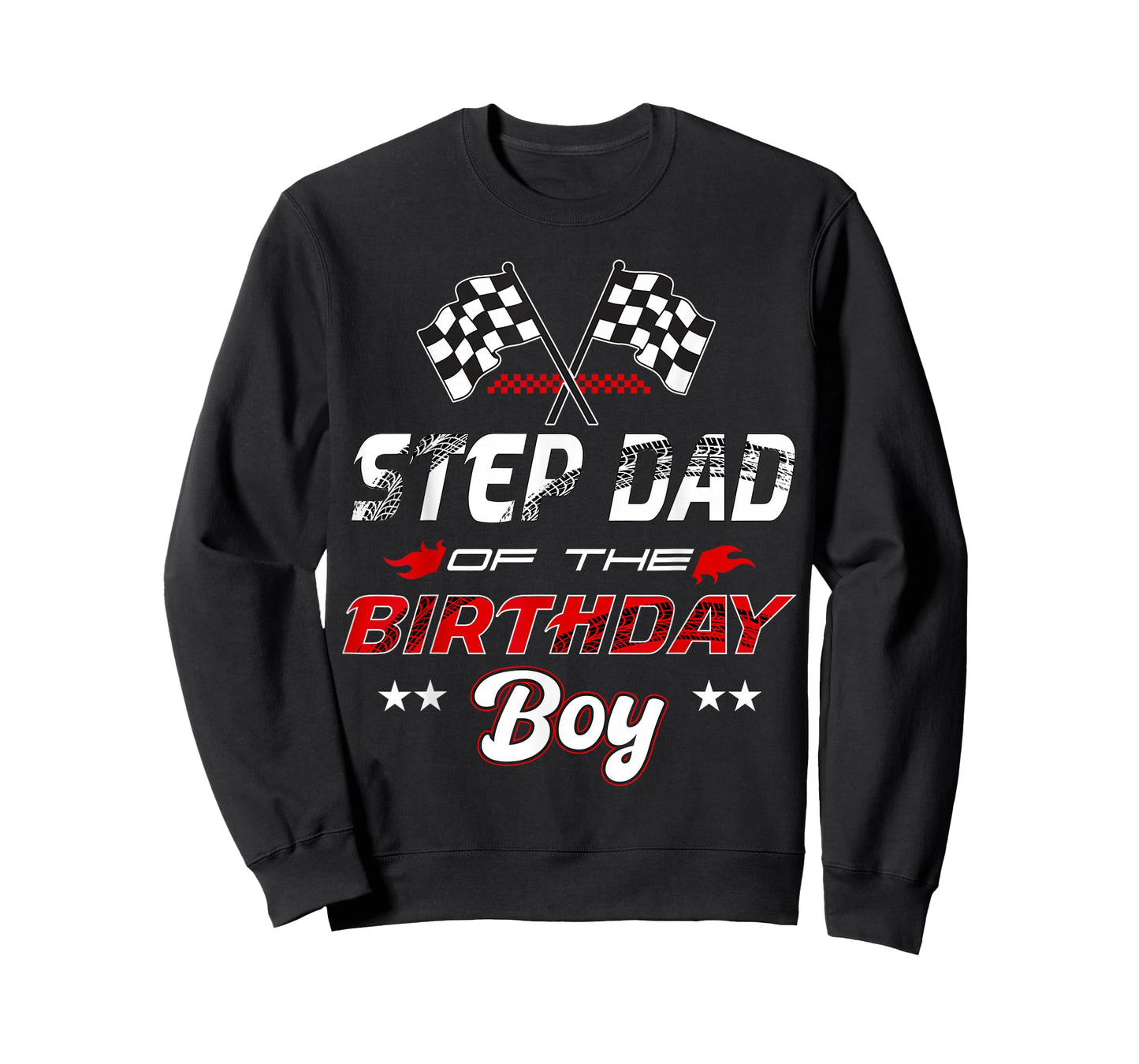 Goal Scoring Birthday Boy Celebration Look for Step Dad T-Shirt