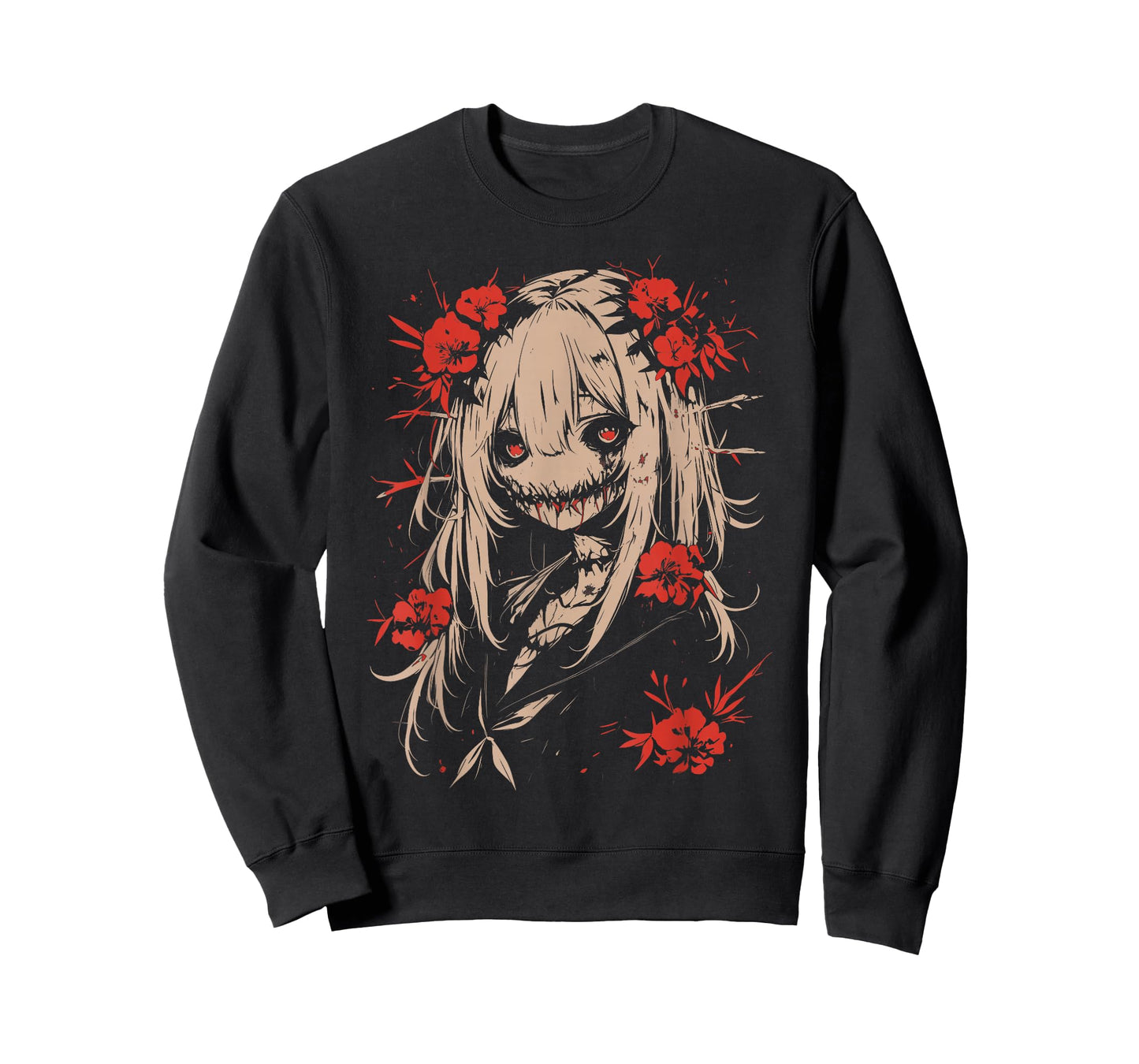 Horror Anime Manga | Japan Japanese Creepy Kawaii Goth T-Shirt