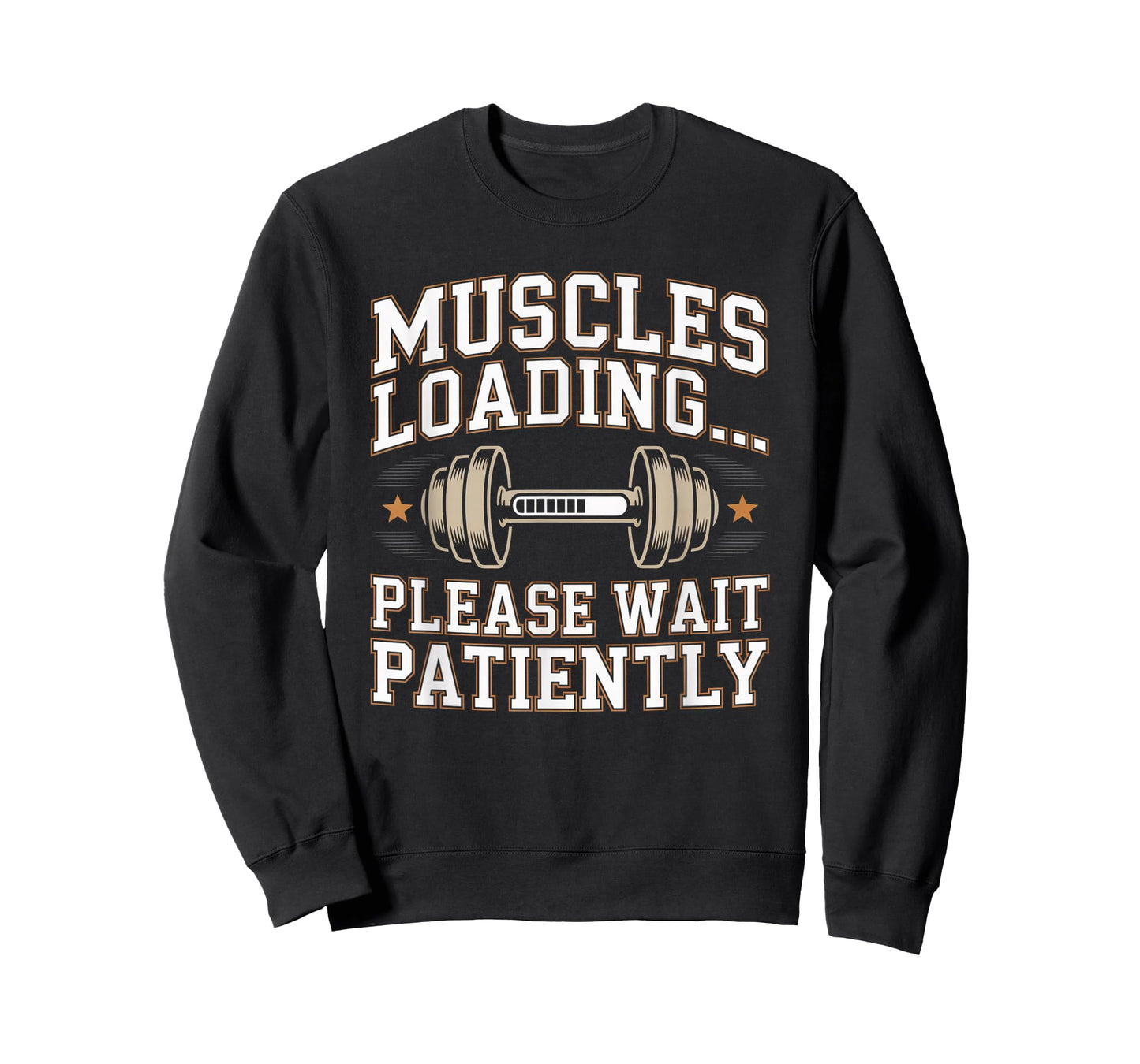 Muscles Loading Please Wait Fitness Funny Gym Workout Men T-Shirt