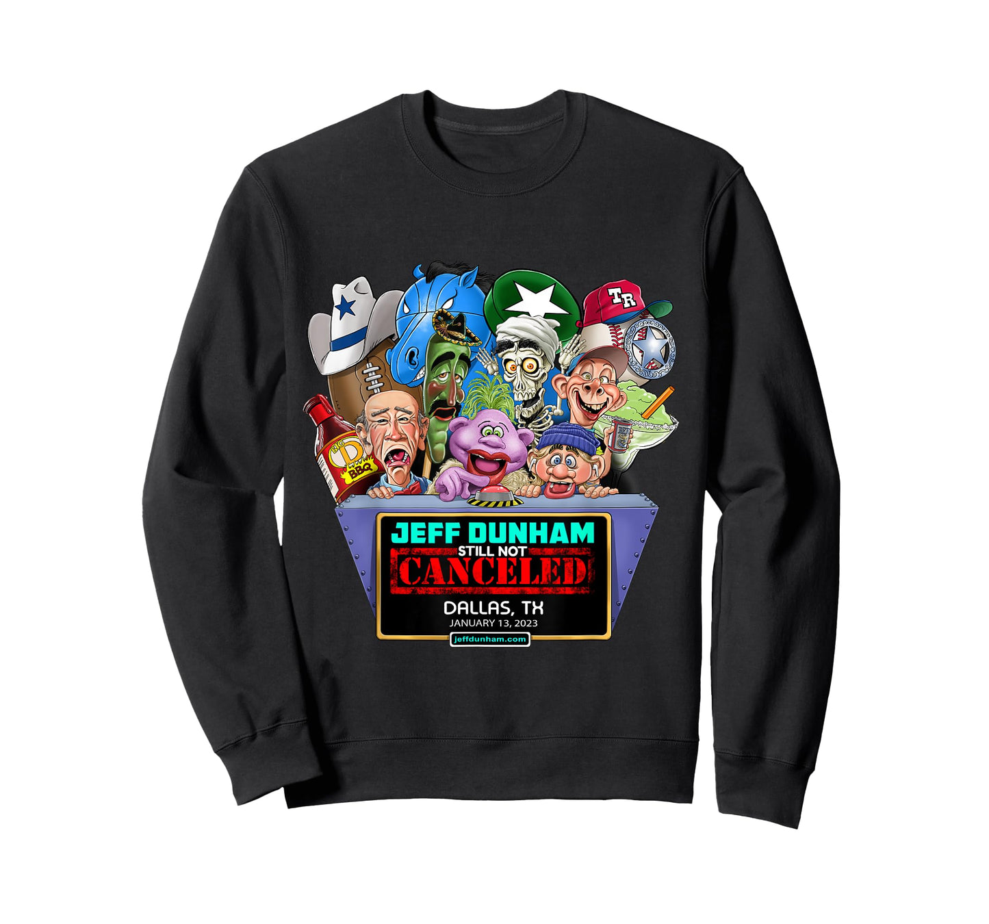 Jeff Dunham Dallas, TX (2023) T-Shirt