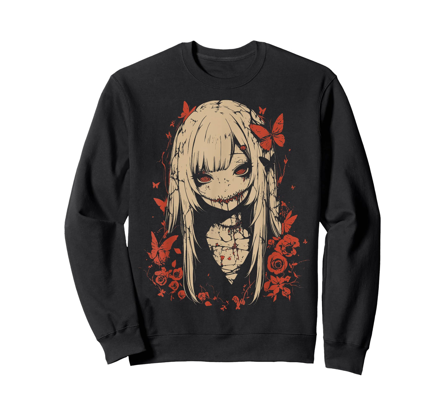Horror Anime Manga | Japan Japanese Creepy Kawaii Goth T-Shirt