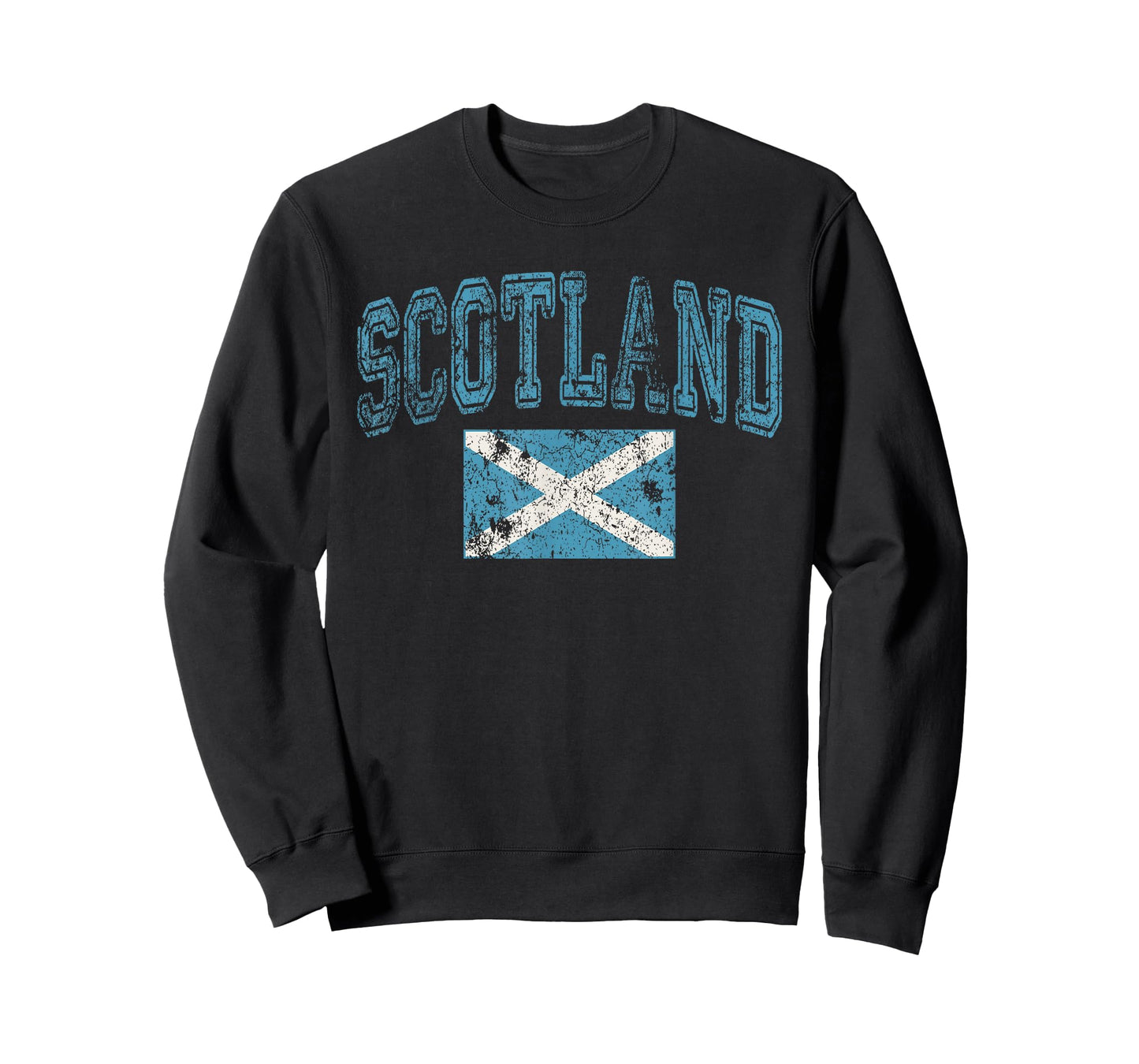 Vintage Retro Faded Scotland Flag Scottish Pride T-Shirt