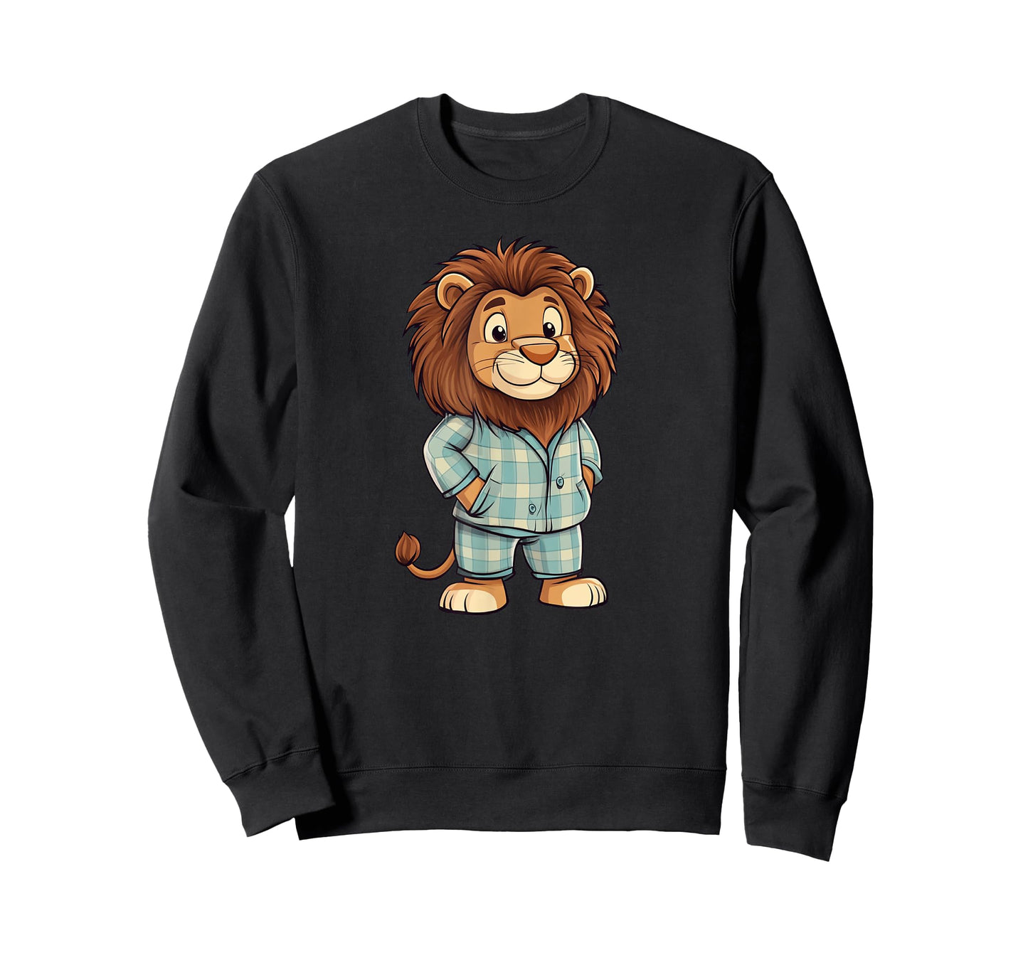 Roaring Giggles: Lion in Pajama Costume for Sleepy Lovers T-Shirt