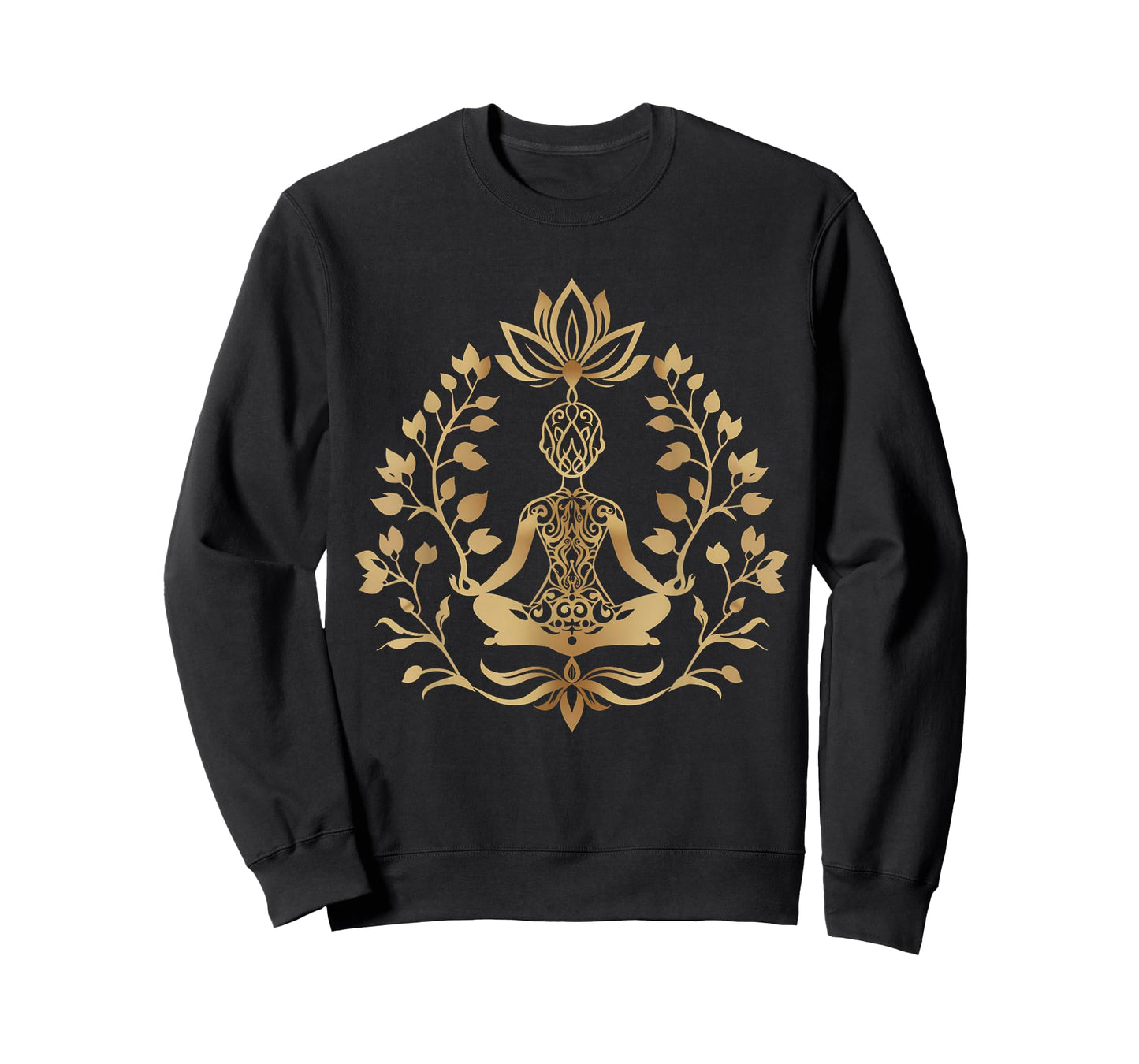 Meditation Life Tree Buddhist Yoga Spirituality Zen Buddha T-Shirt