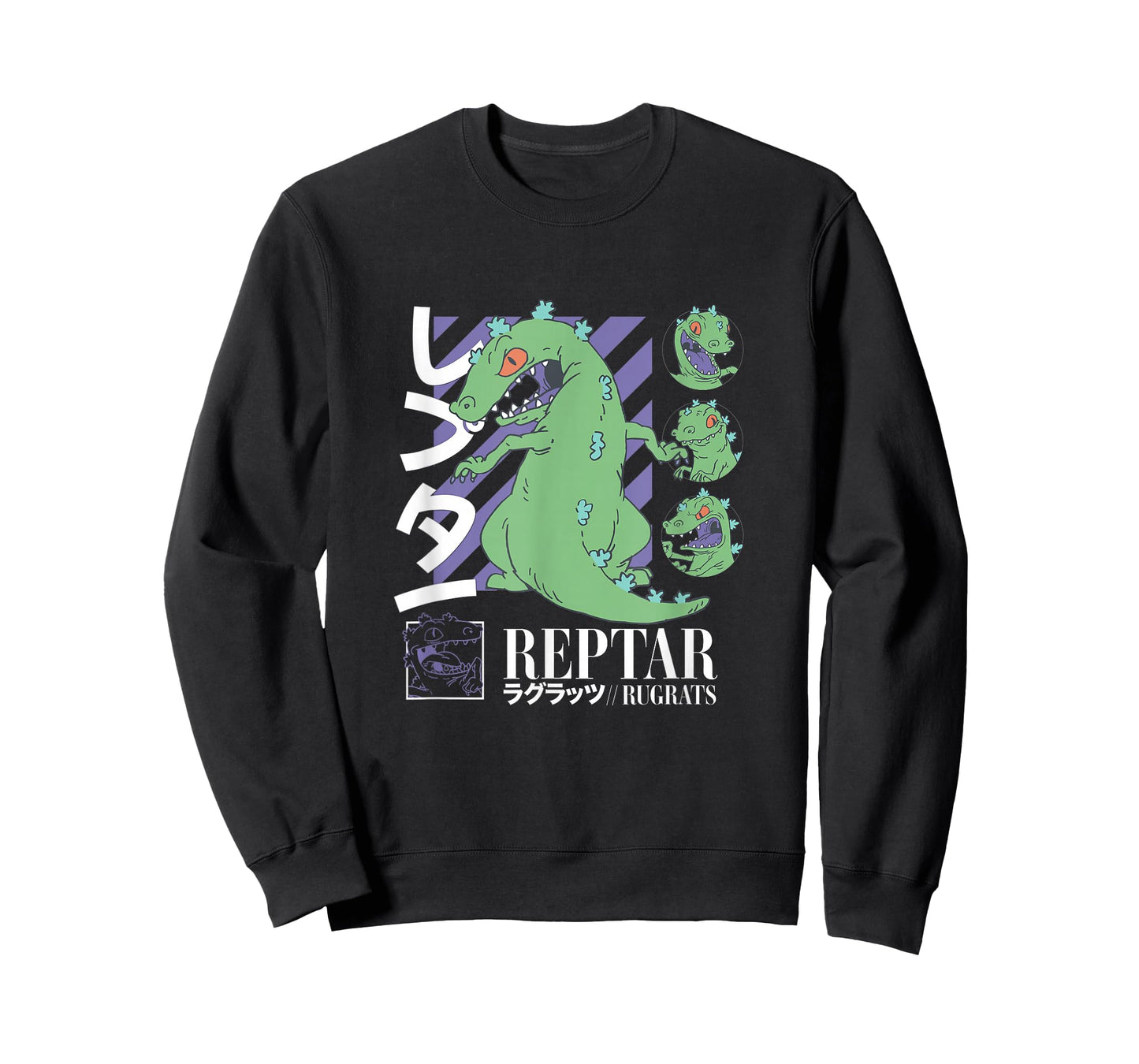 Rugrats Reptar Manga Comic Style Kanji T-Shirt