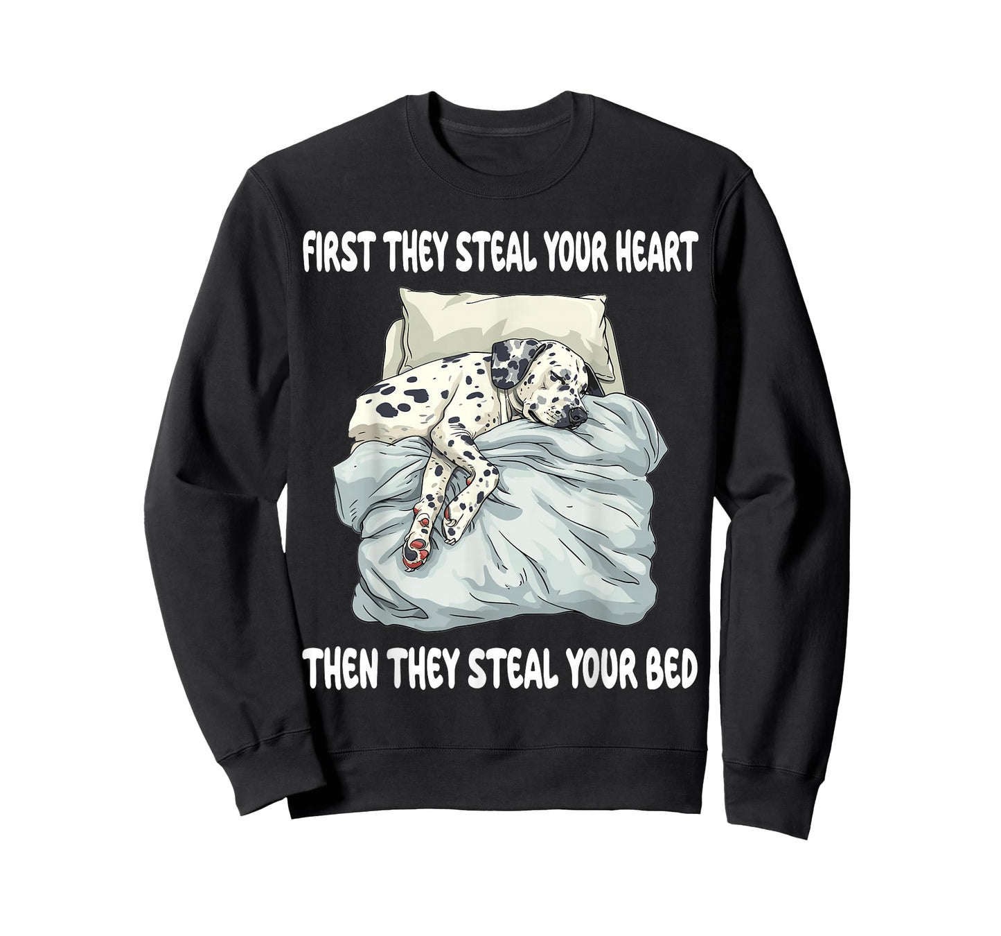 Dalmatian Sleeping Pajamas Nightgown T-Shirt