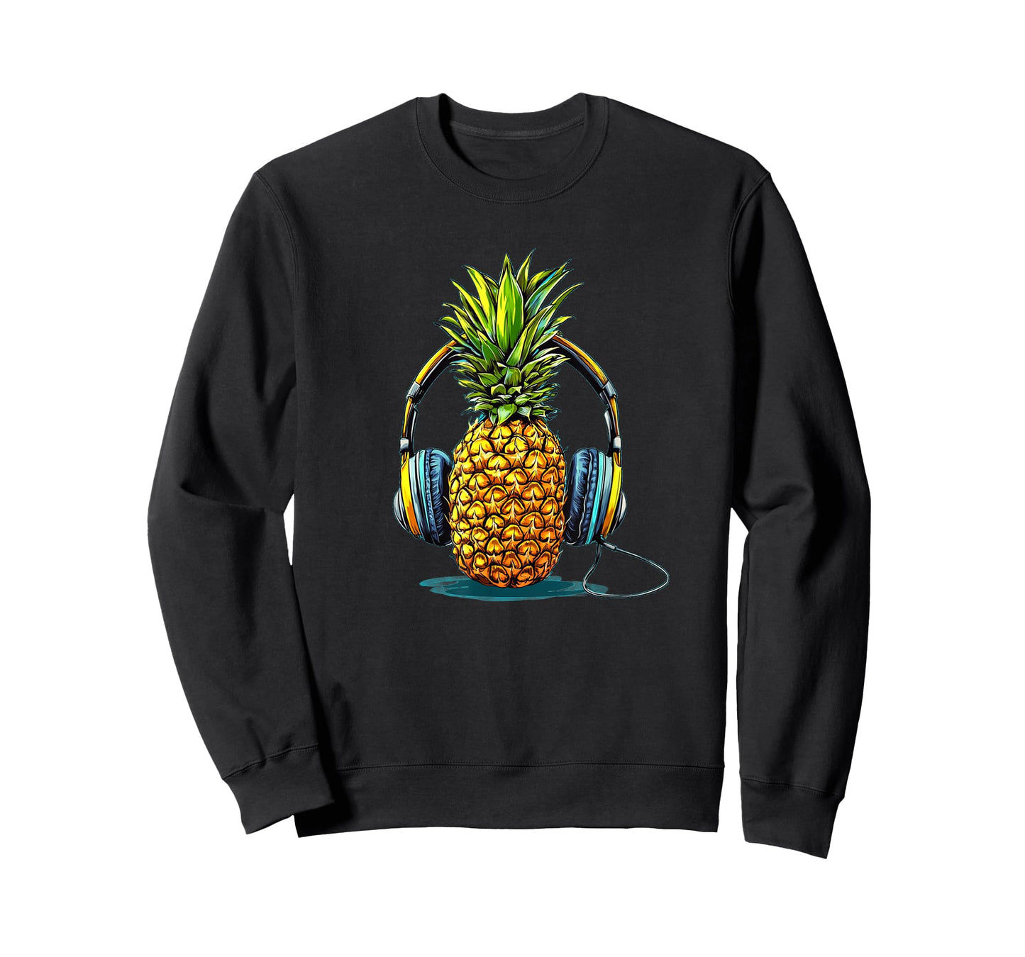 Sound Pineapple Costume for Headphones and Music Lovers T-Shirt