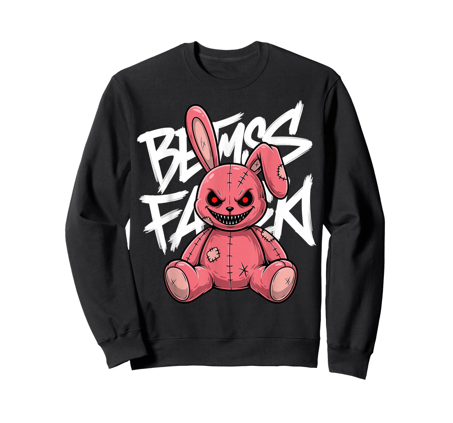Halloween Evil Bunny Plush Scary Doll Horror Cute T-Shirt