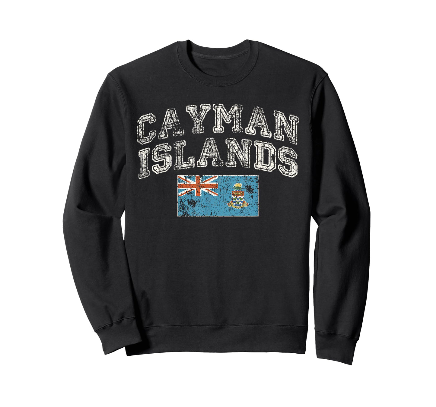 Vintage Retro Faded Cayman Islands Flag T-Shirt