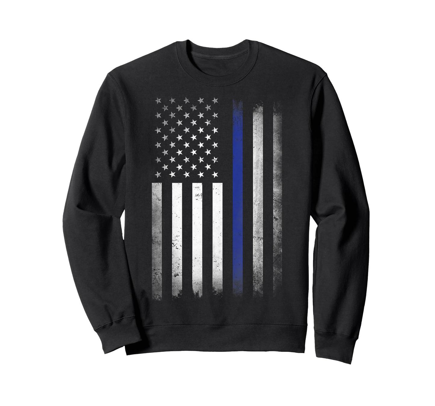 US Police USA American Flag Back the Blue Lives Matter T-Shirt