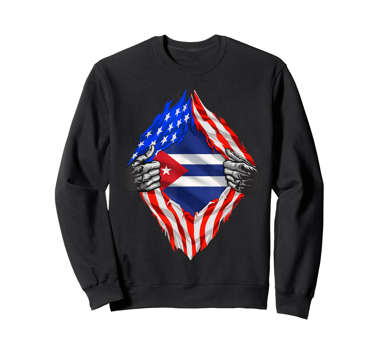 Cuba Shirt American Cuban Flag Hispanic Pride Cubans Roots T-Shirt