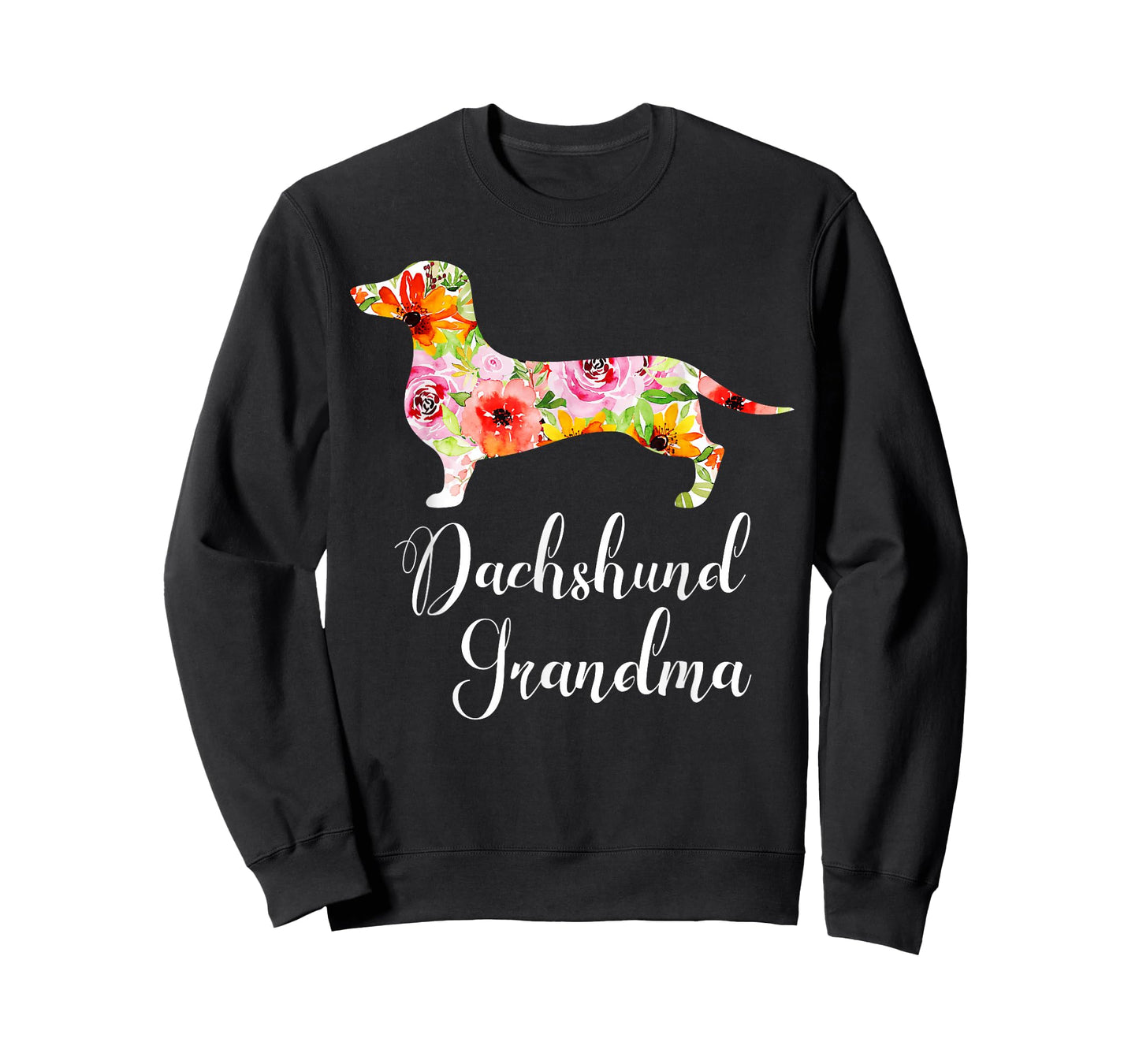 Dachshund Grandma T-Shirt Funny Dog Lover's Novelty Gift T-Shirt