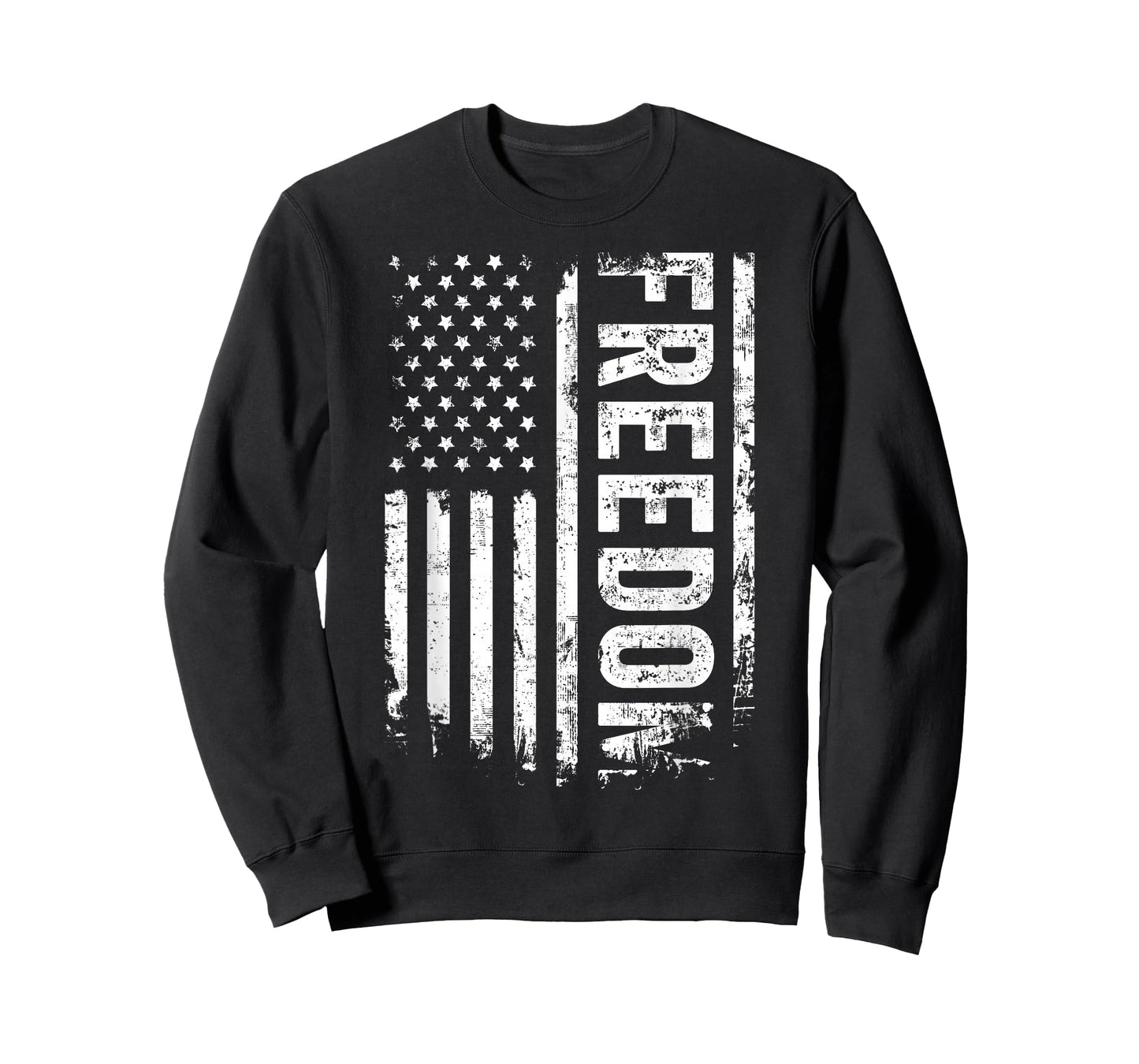 Vintage America Flag Freedom Grunge USA Design T-Shirt
