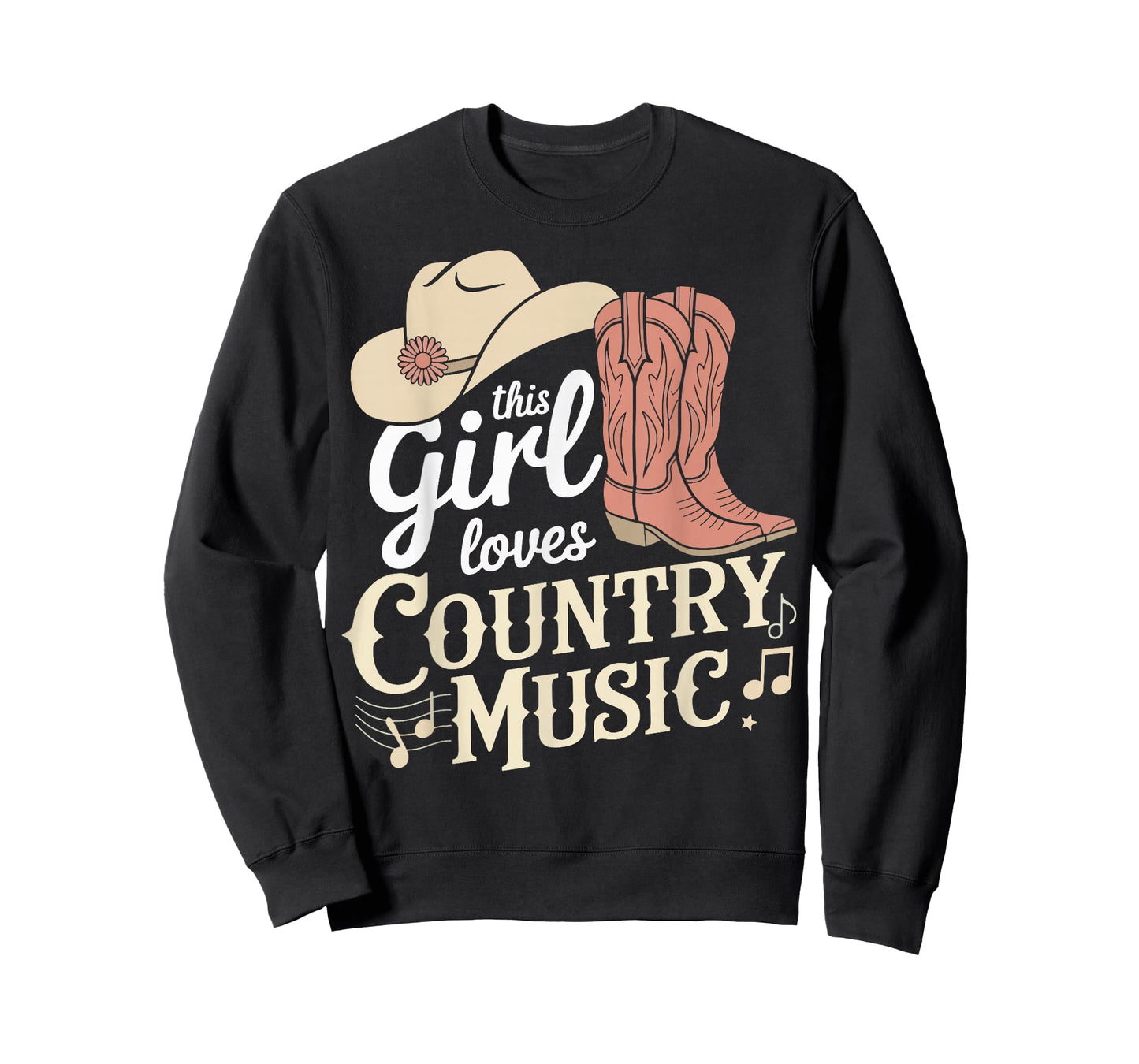 This Girl Loves Country Music T-Shirt