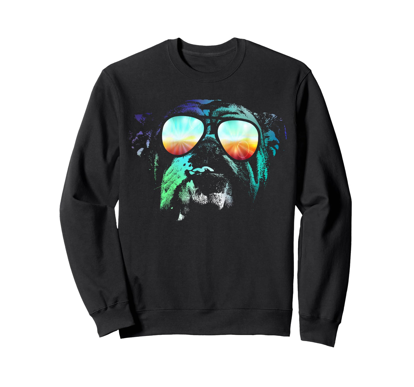 Disco Groovy English Bulldog T-Shirt Dog Gift T-Shirt