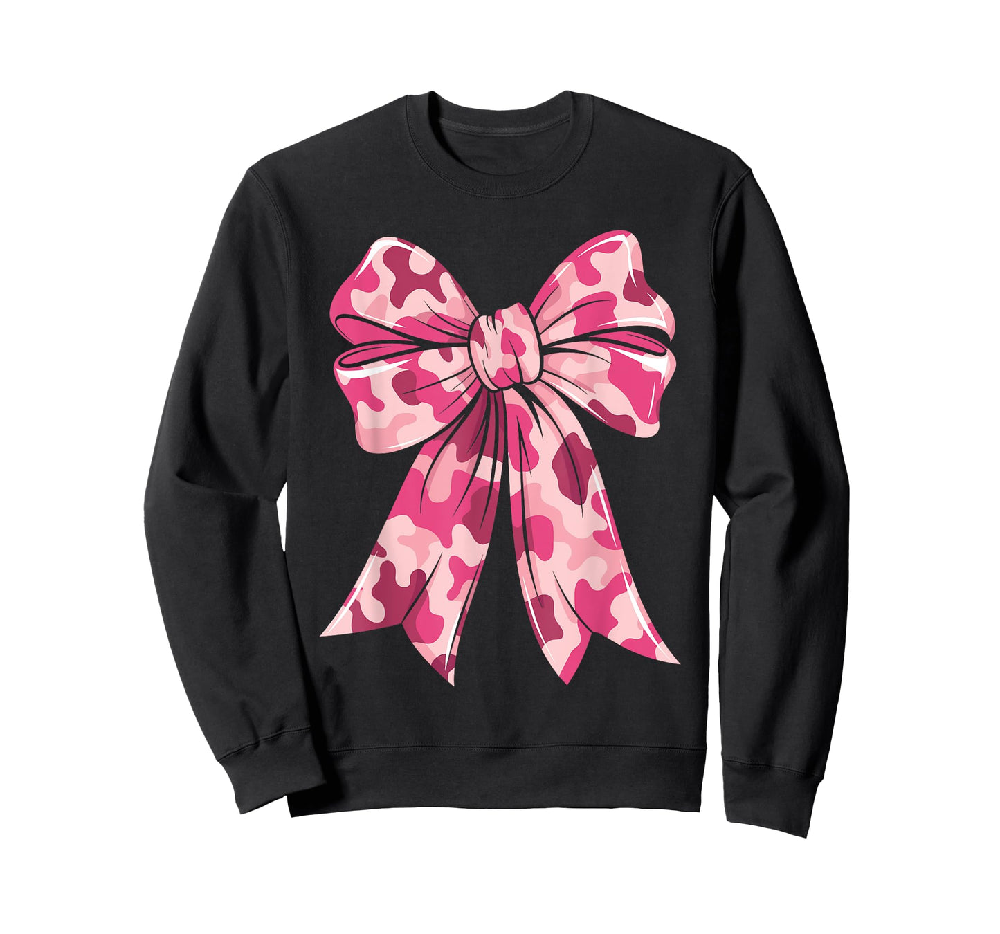 Pink Camouflage Coquette Bow Camo Cute For Woman Girls Kids T-Shirt
