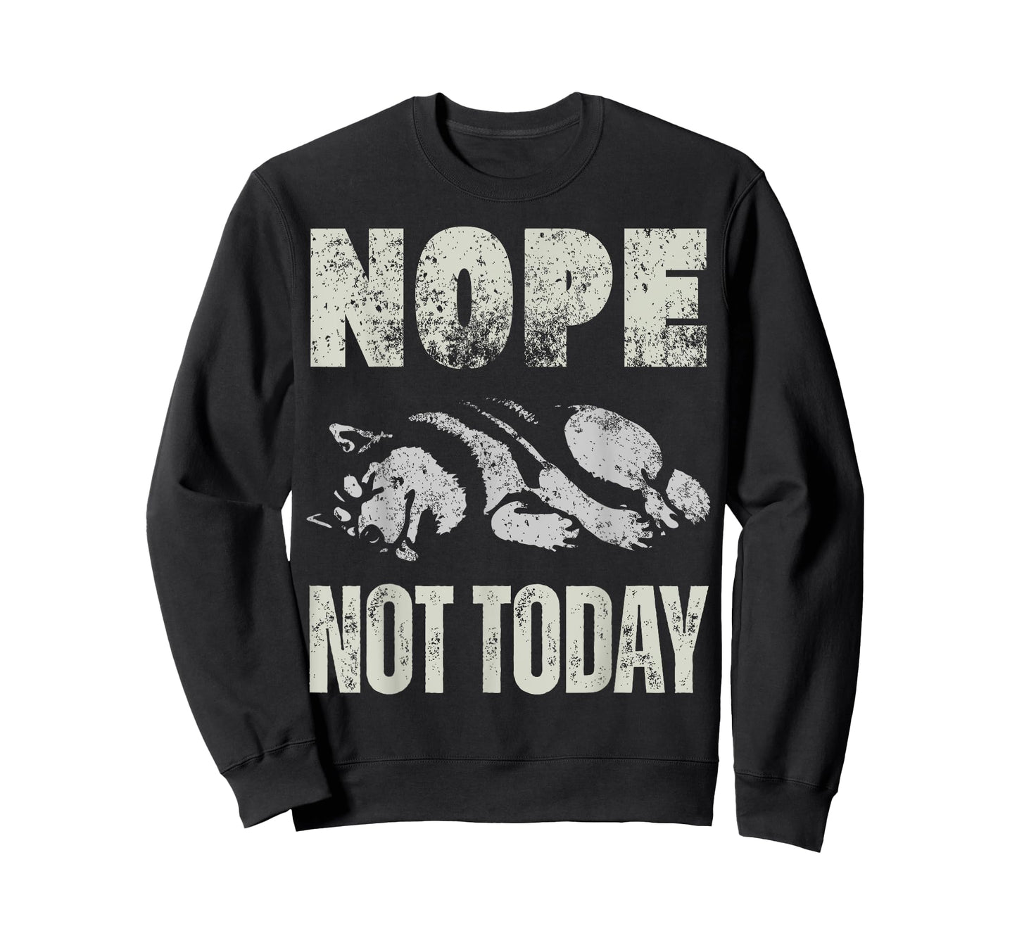 Vintage Nope Not Today Funny Lazy Siberian Husky Dog Owner T-Shirt