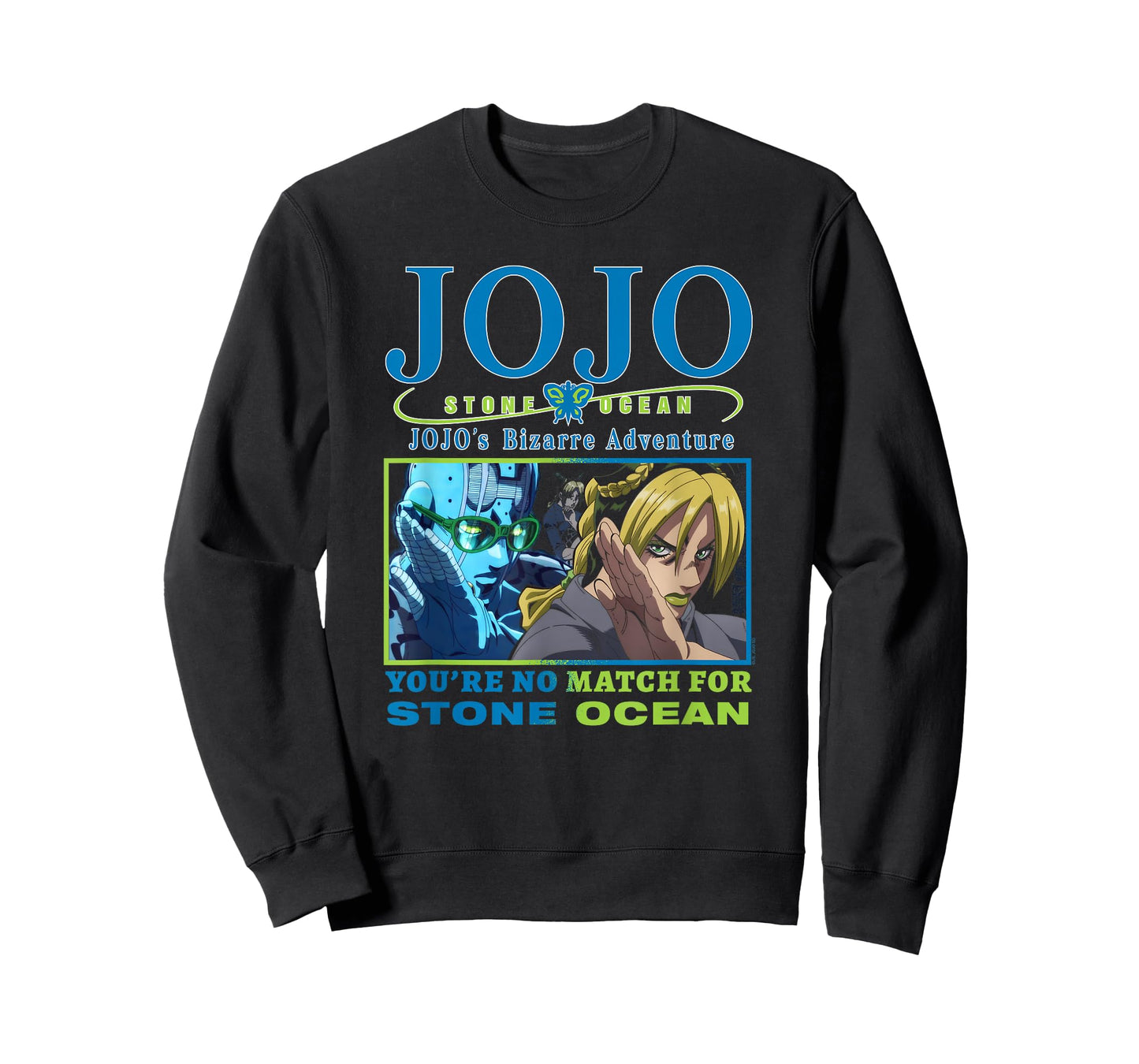 JoJo's Bizarre Adventure No Match for Stone Ocean Anime T-Shirt