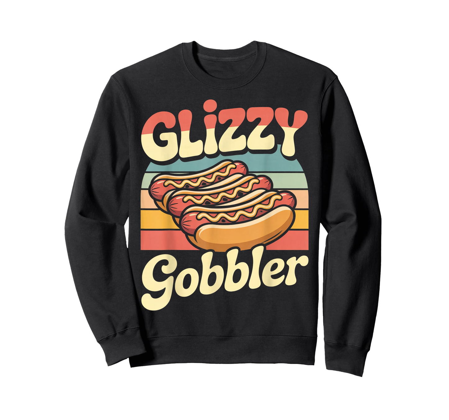 Retro Sunset - Glizzy Gobbler Tee for Men Women T-Shirt