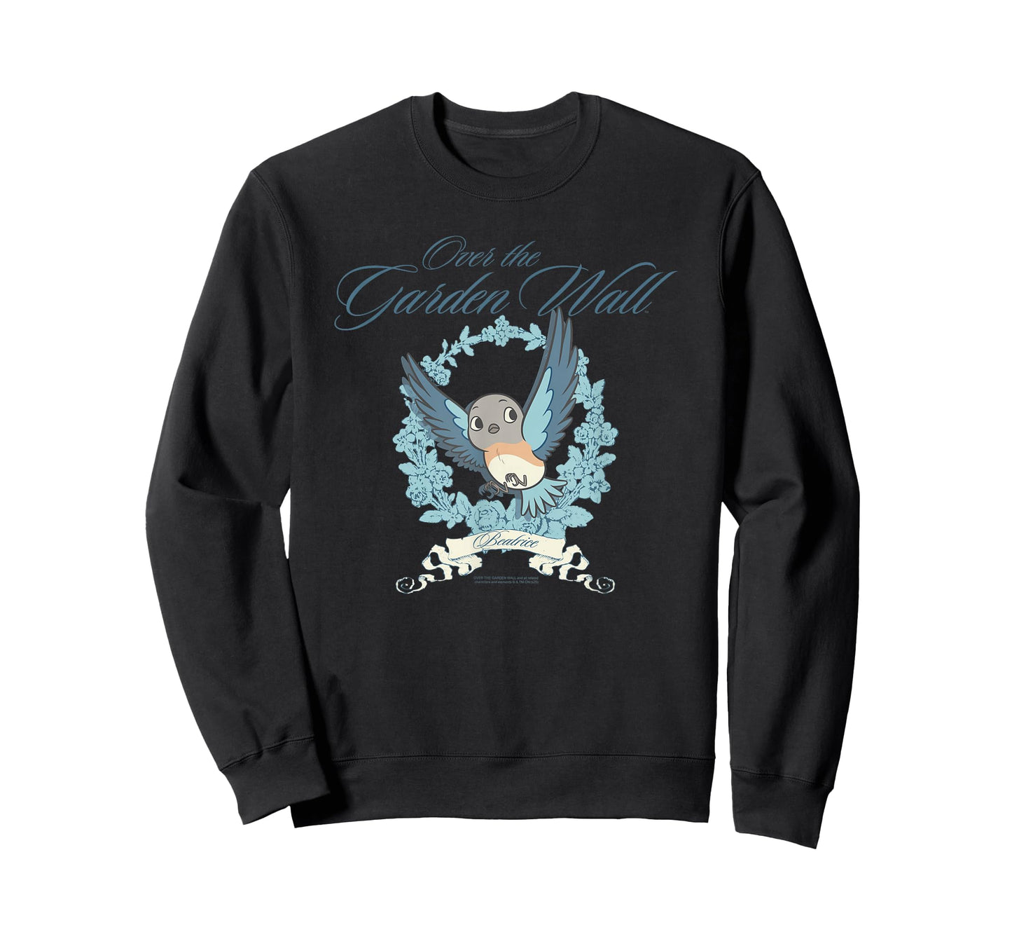 Over The Garden Wall Beatrice The Bluebird Cute Cartoon T-Shirt